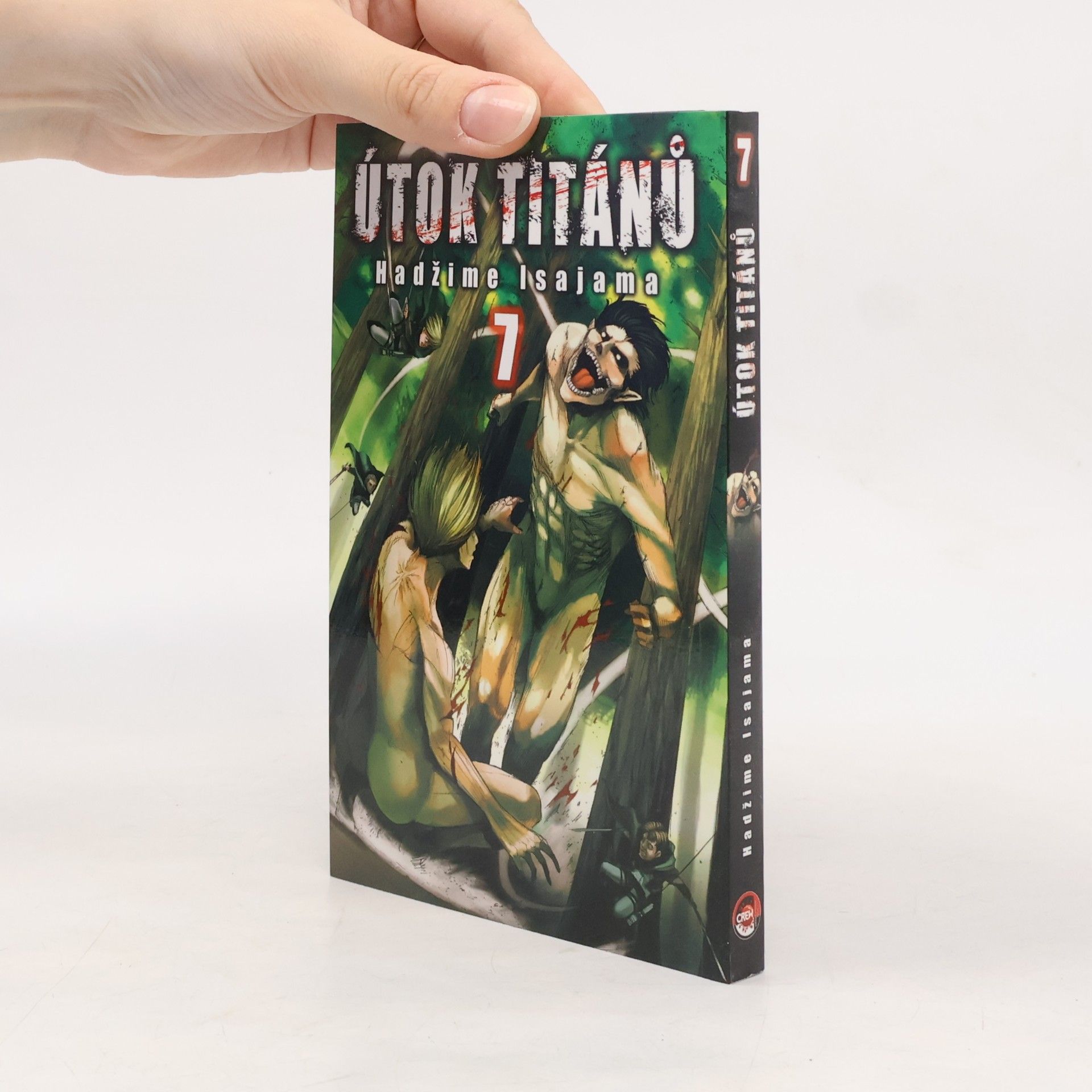 Hadžime Isajama Útok titánů. 7