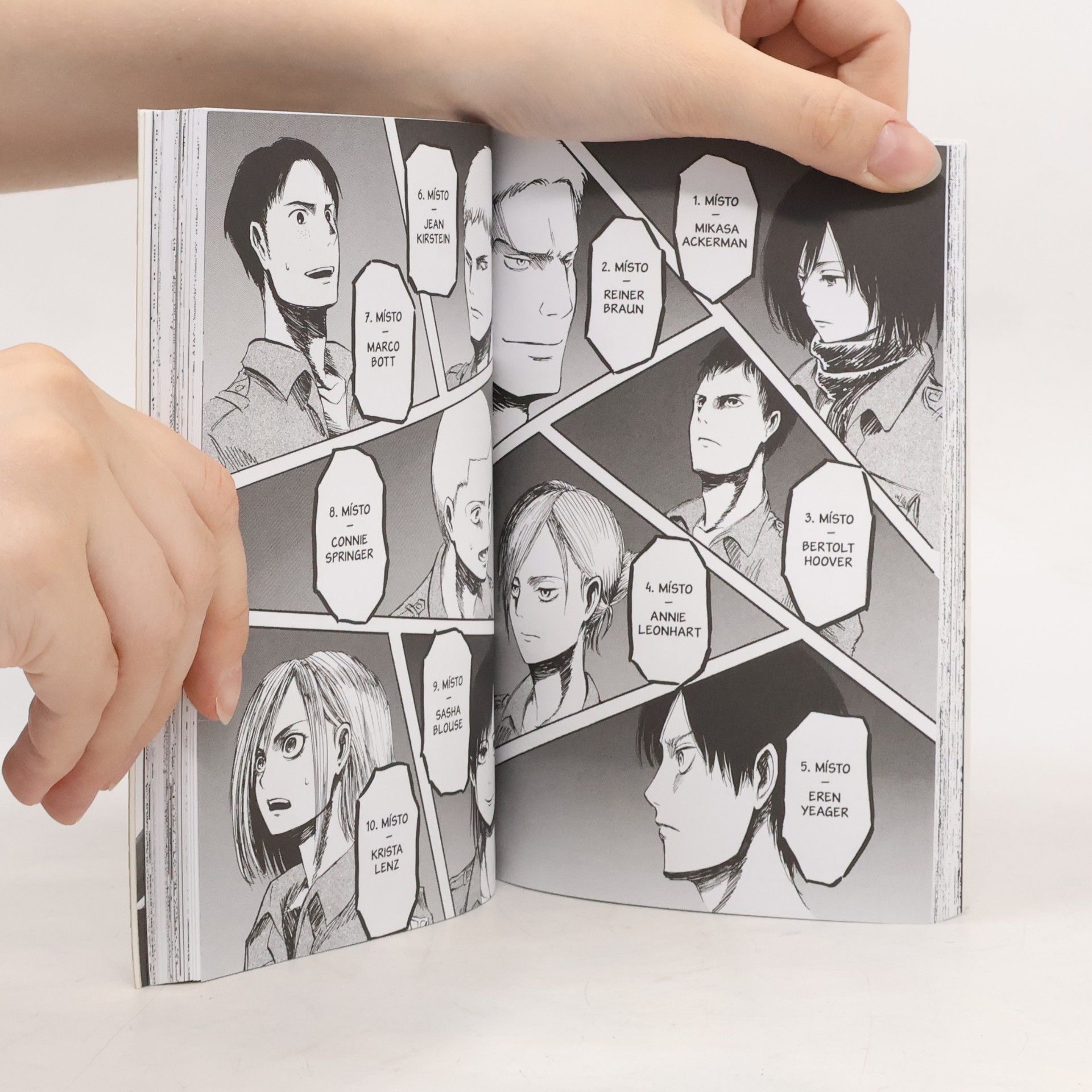 Hajime Isayama Útok titánů 1