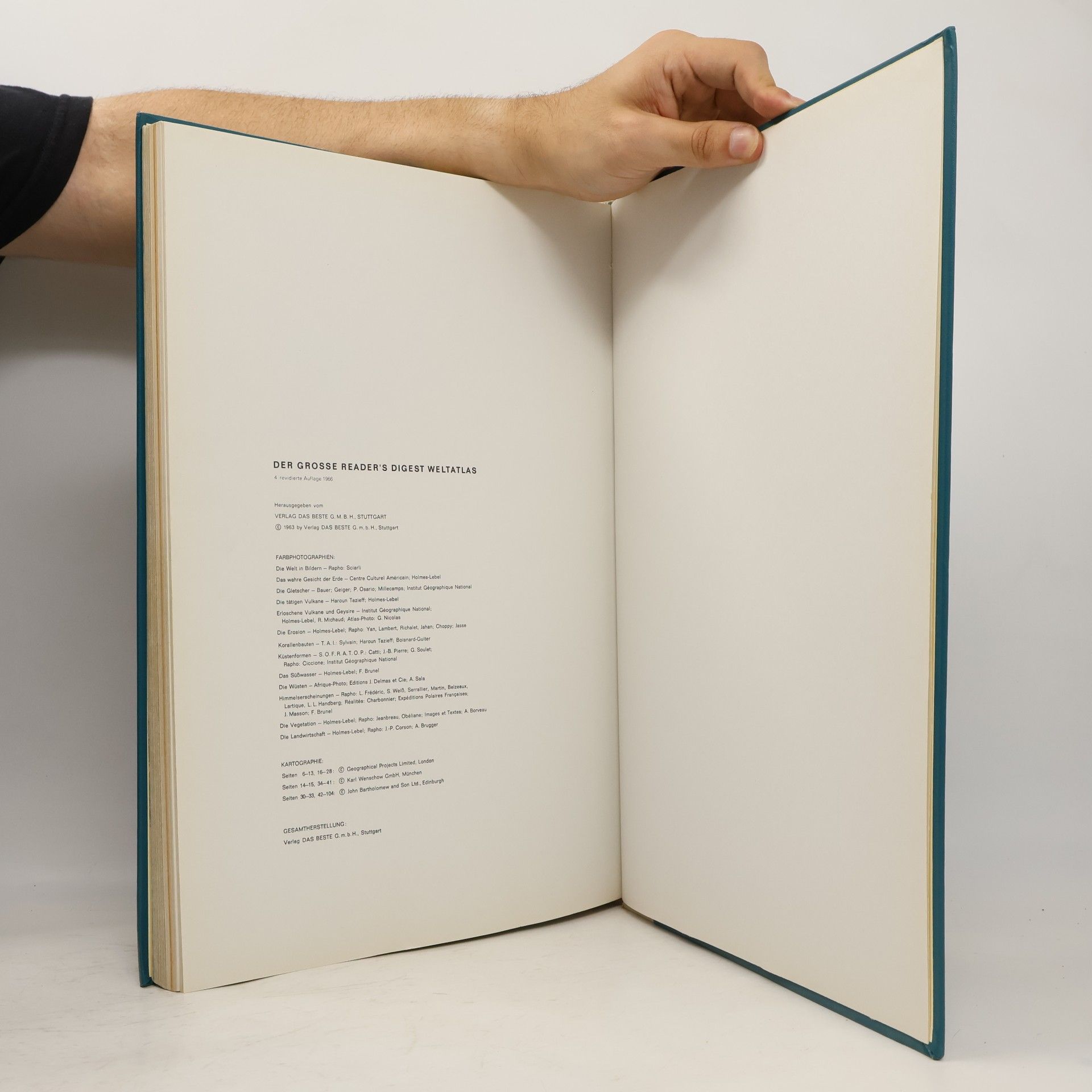 Autorenkollektiv Der grosse Reader's Digest Weltatlas