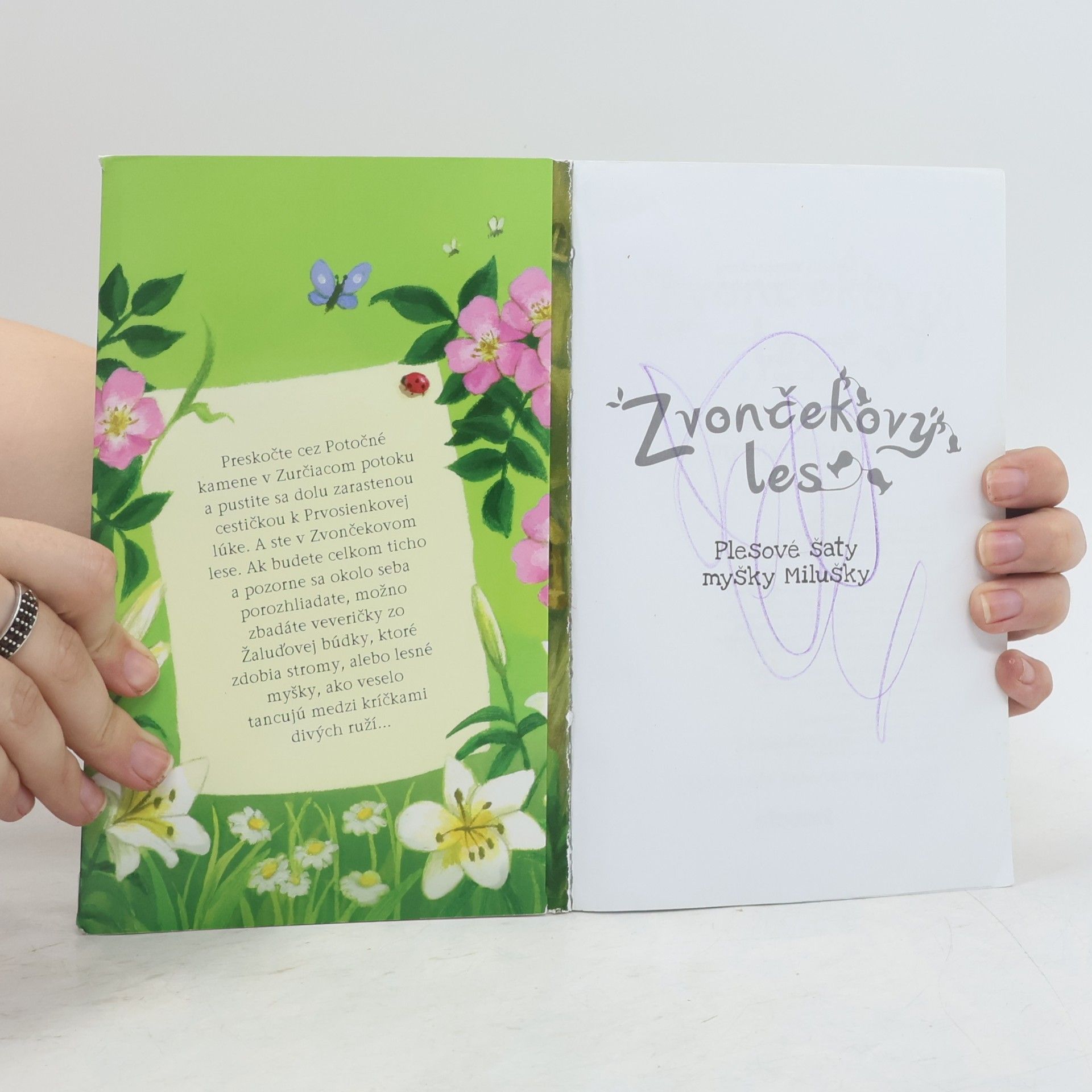 Liss Norton Zvončekový les Plesové šaty myšky Milušky