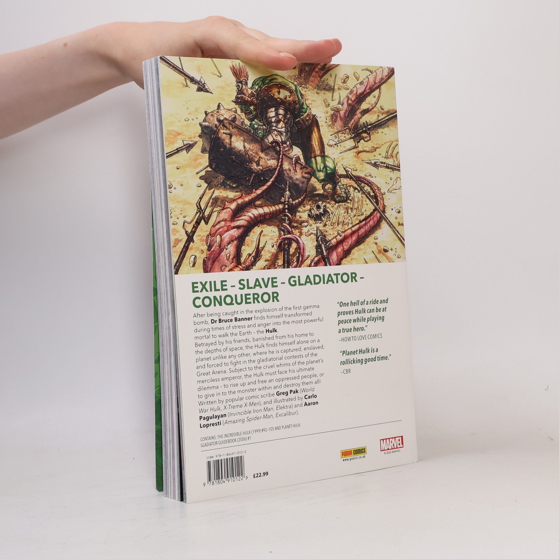 Greg Pak Planet Hulk Omnibus