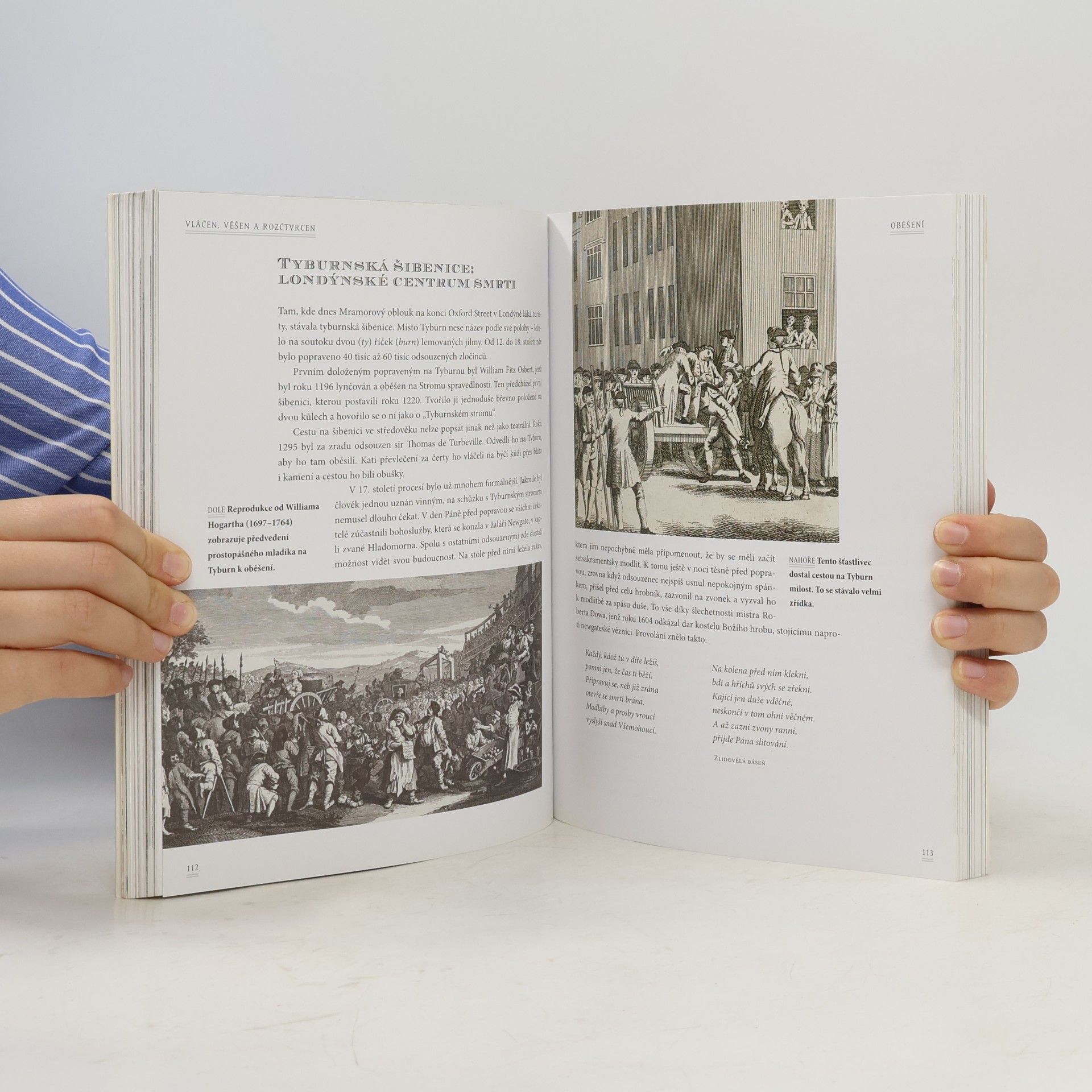 Jonathan Moore Vláčen, věšen a rozčtvrcen : příběh poprav napříč historií