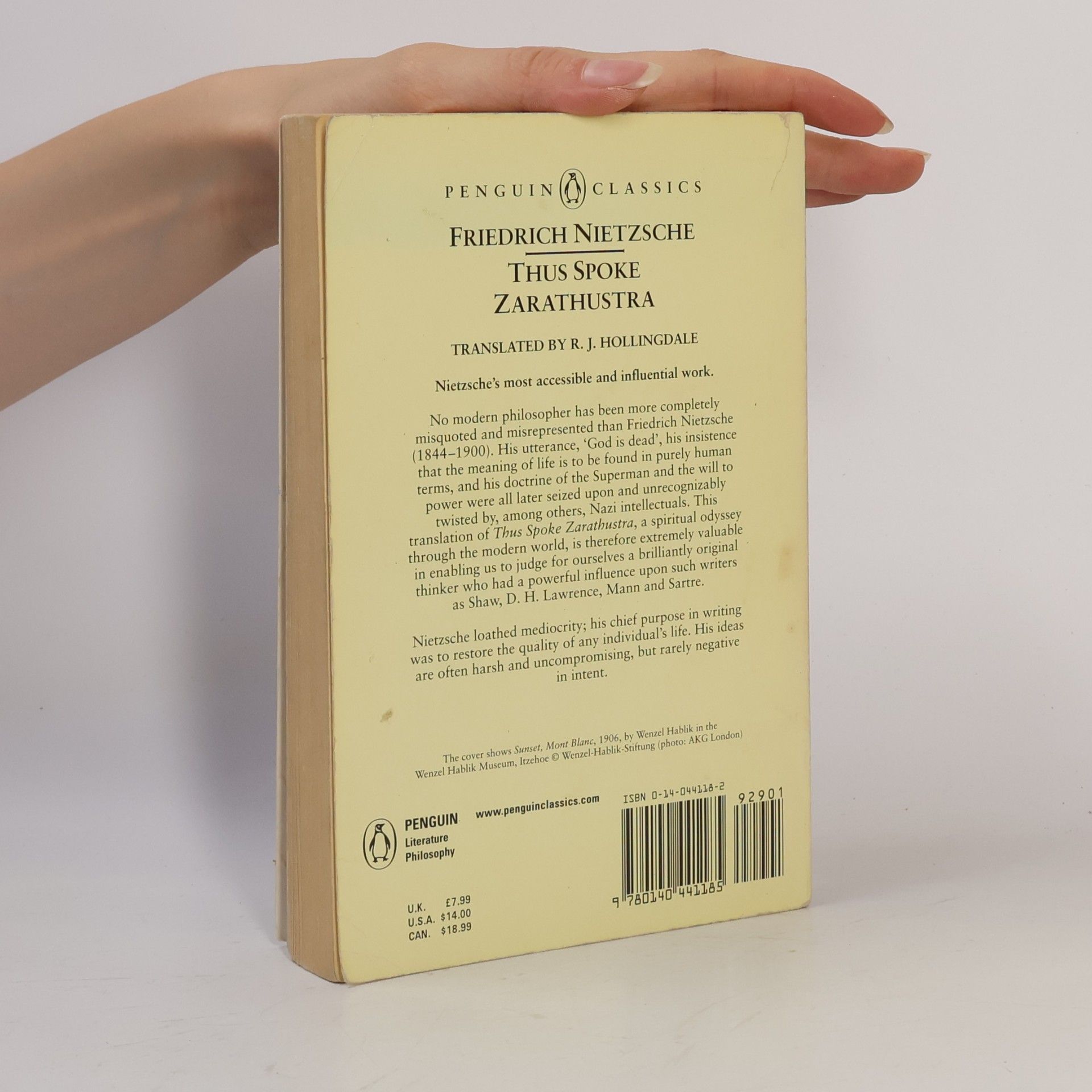 Friedrich Wilhelm Nietzsche Thus Spoke Zarathustra : a Book for Everyone and No One
