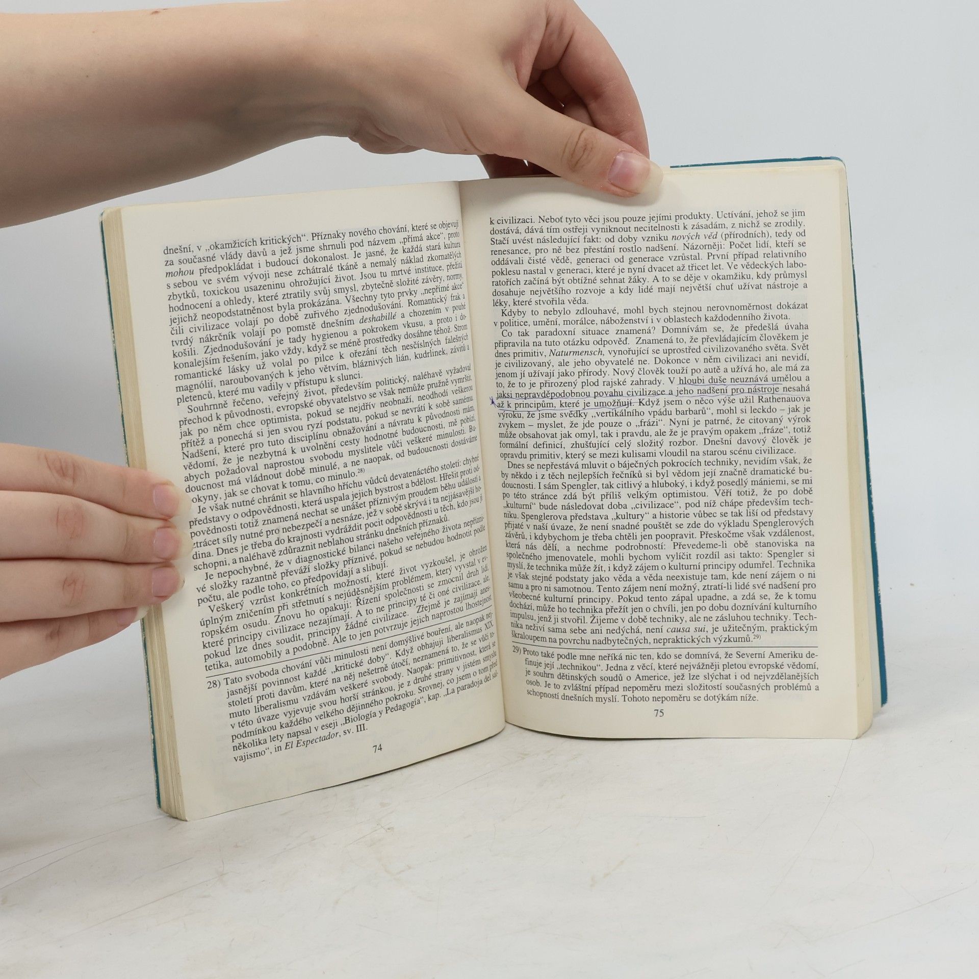 José Ortega y. Gasset Vzpoura davů