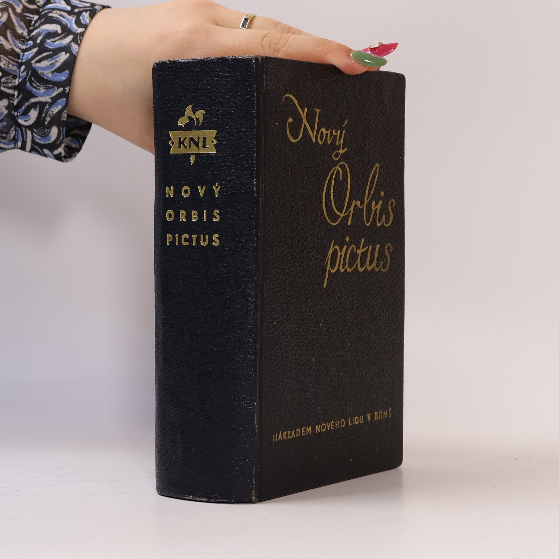 Nový Orbis pictus. Obrázkový slovník česko-německý a německo-český. Svazek I.