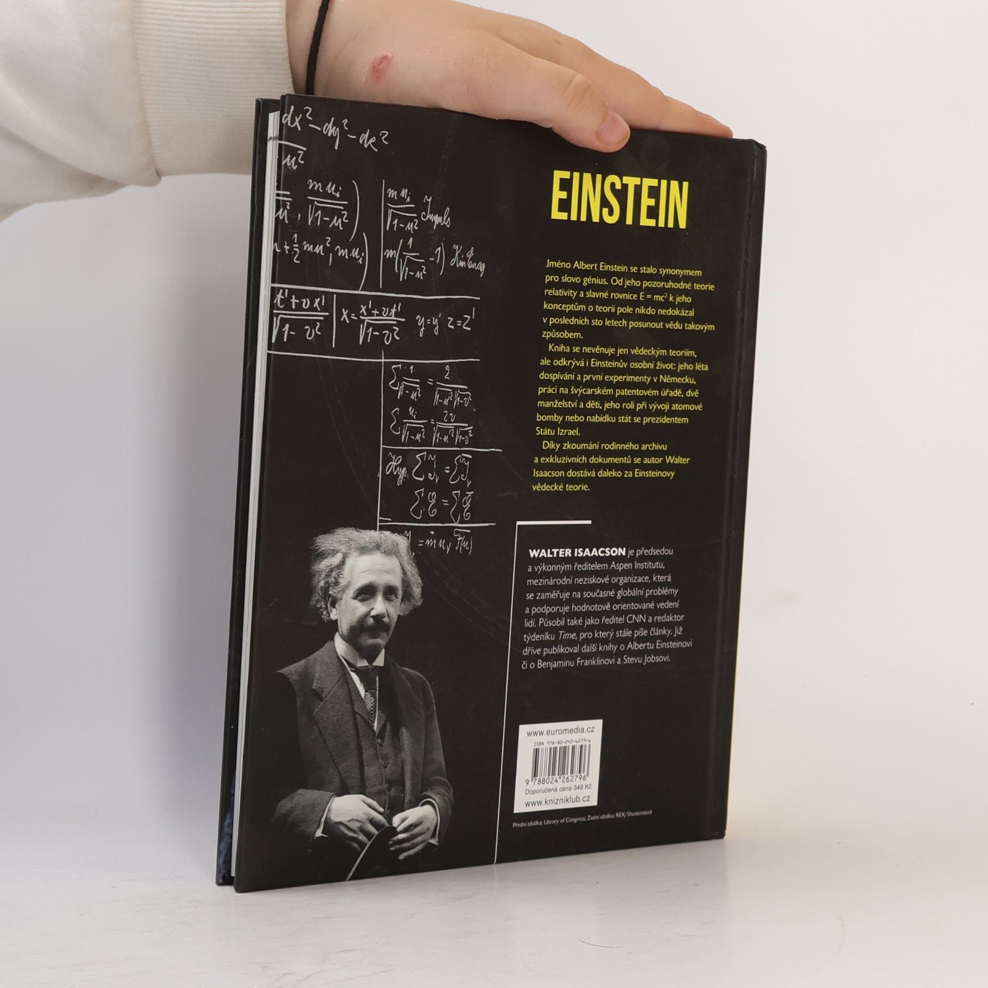 Walter Isaacson Einstein. Člověk, génius a teorie relativity
