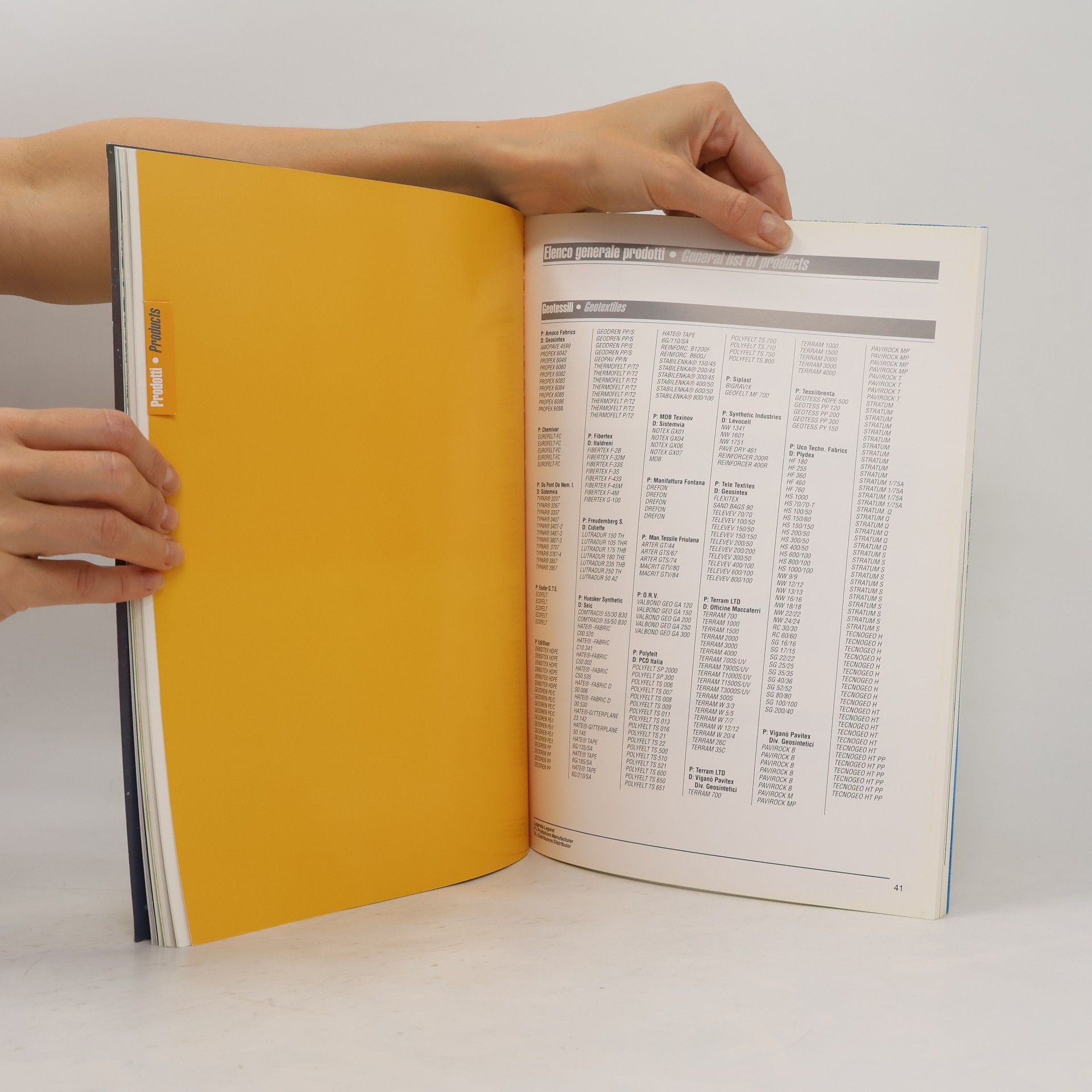 Autorenkollektiv Repertorio Italiano, Geosintetici. Italian Directory, Geosynthetics