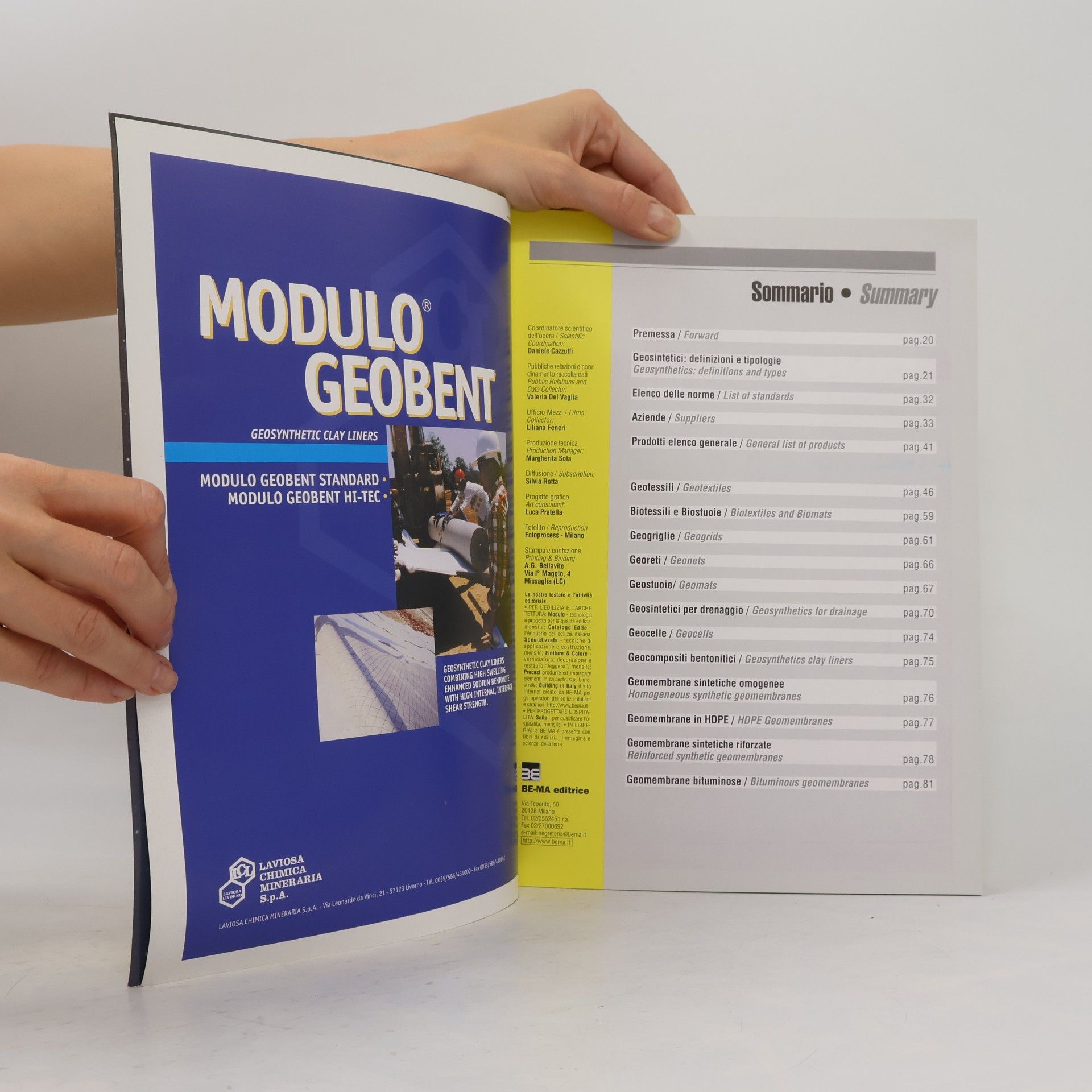 Autorenkollektiv Repertorio Italiano, Geosintetici. Italian Directory, Geosynthetics