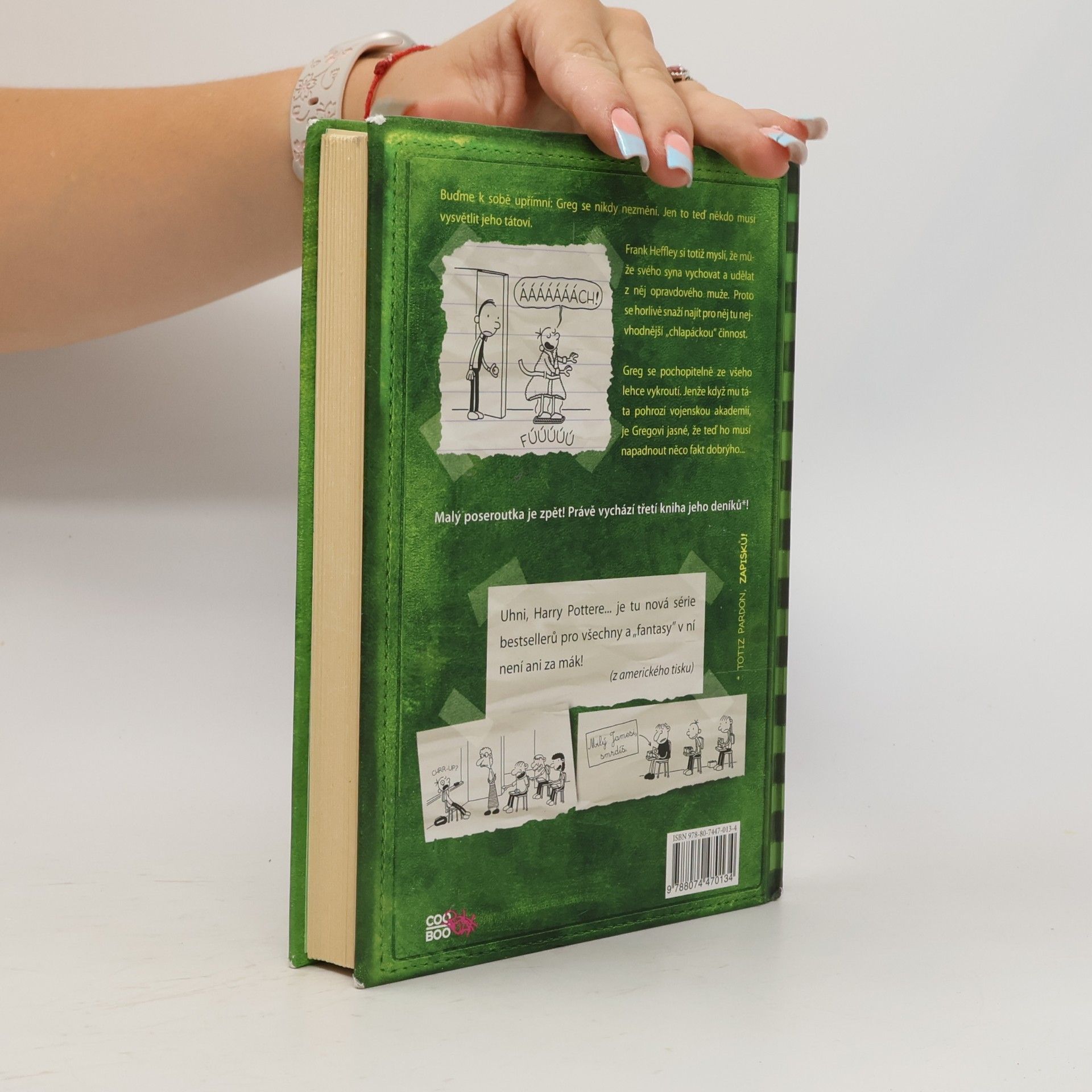 Jeff Kinney Deník malého poseroutky 3. Poslední kapka
