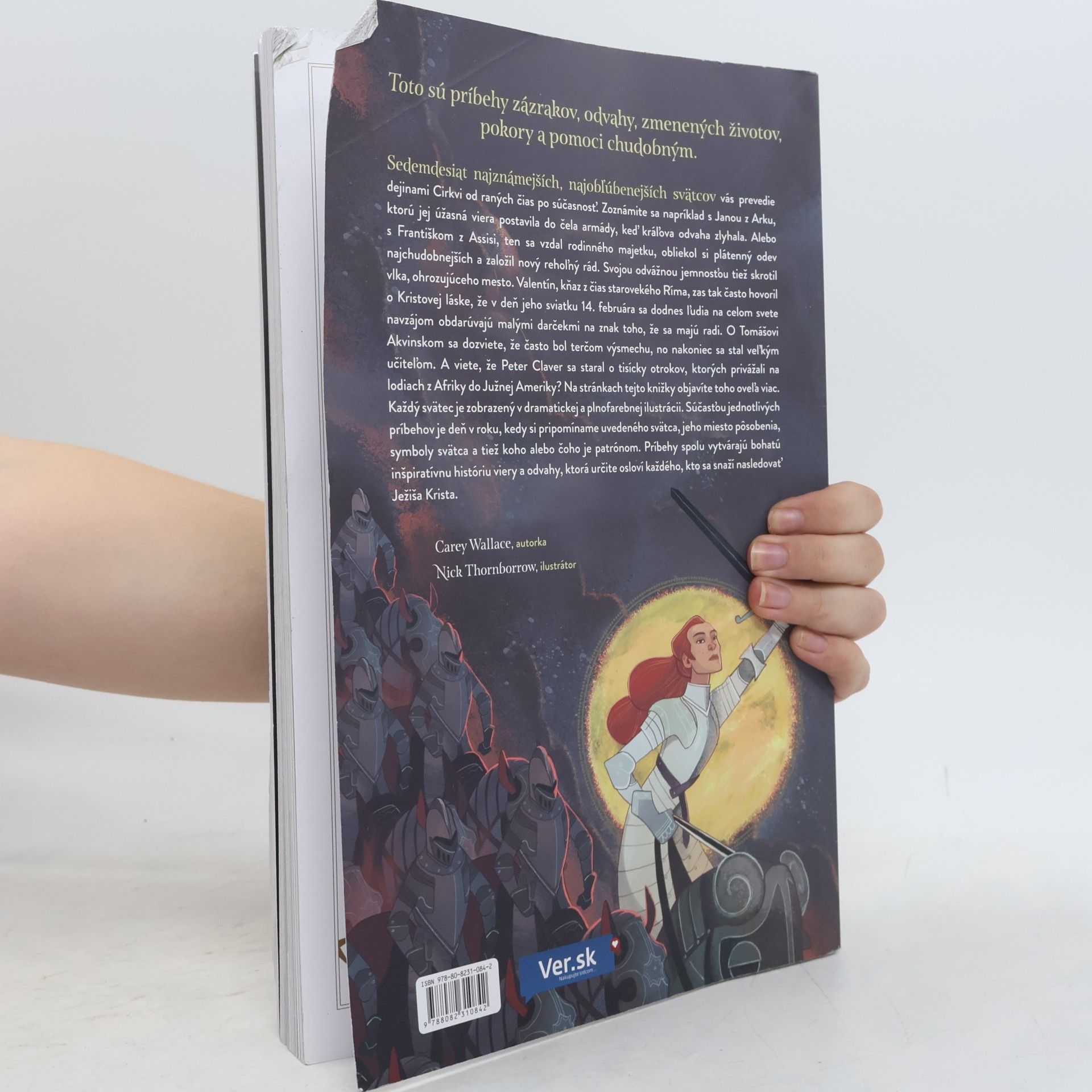 Carey Wallace Príbehy svätých. Dychberúce príbehy plné dobrodružstiev, Božej milosti a odvahy