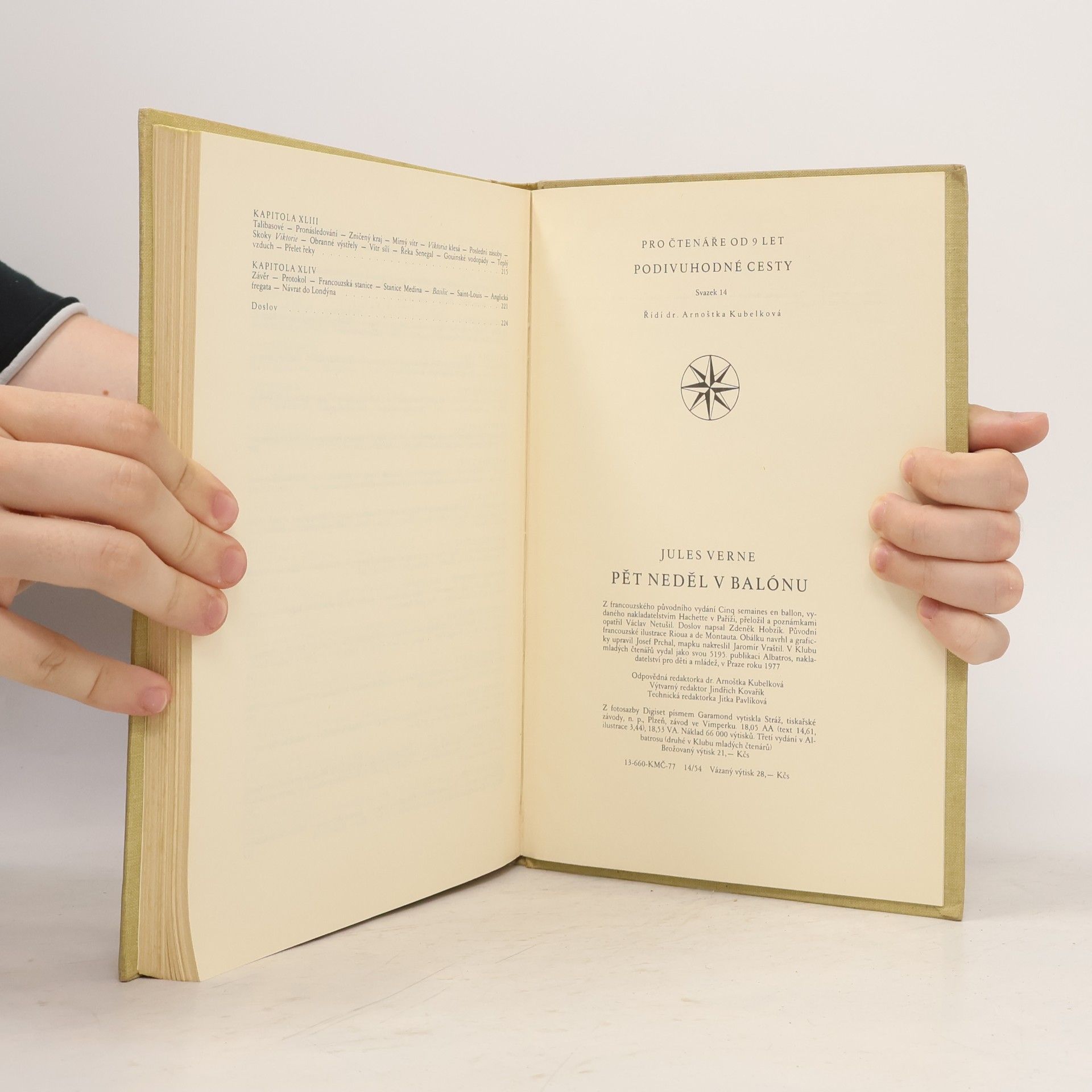 Jules Verne Pět neděl v Balónu