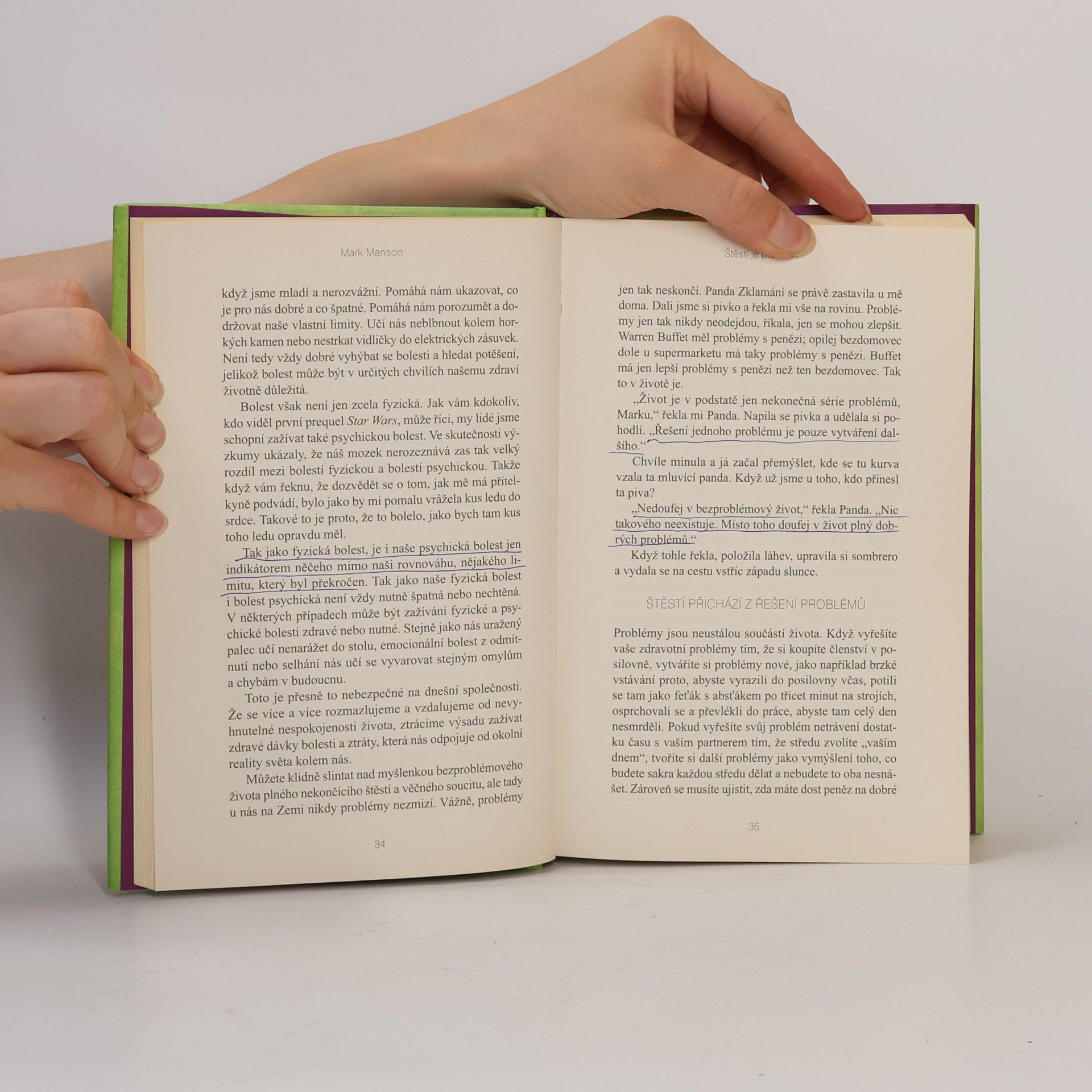 Mark Manson Důmyslné umění, jak mít všechno u pr**le