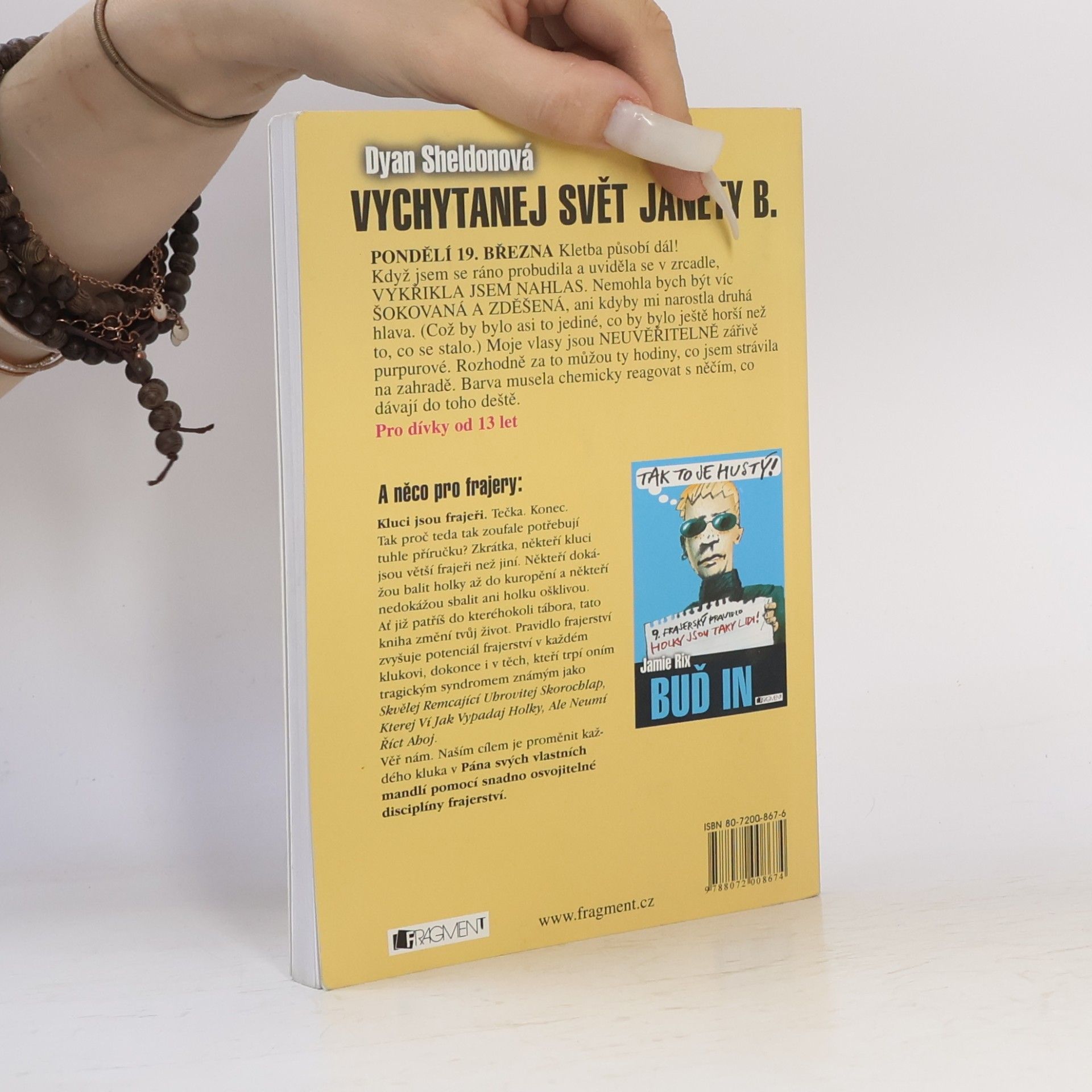 Dyan Sheldon Vychytanej svět Janety B.