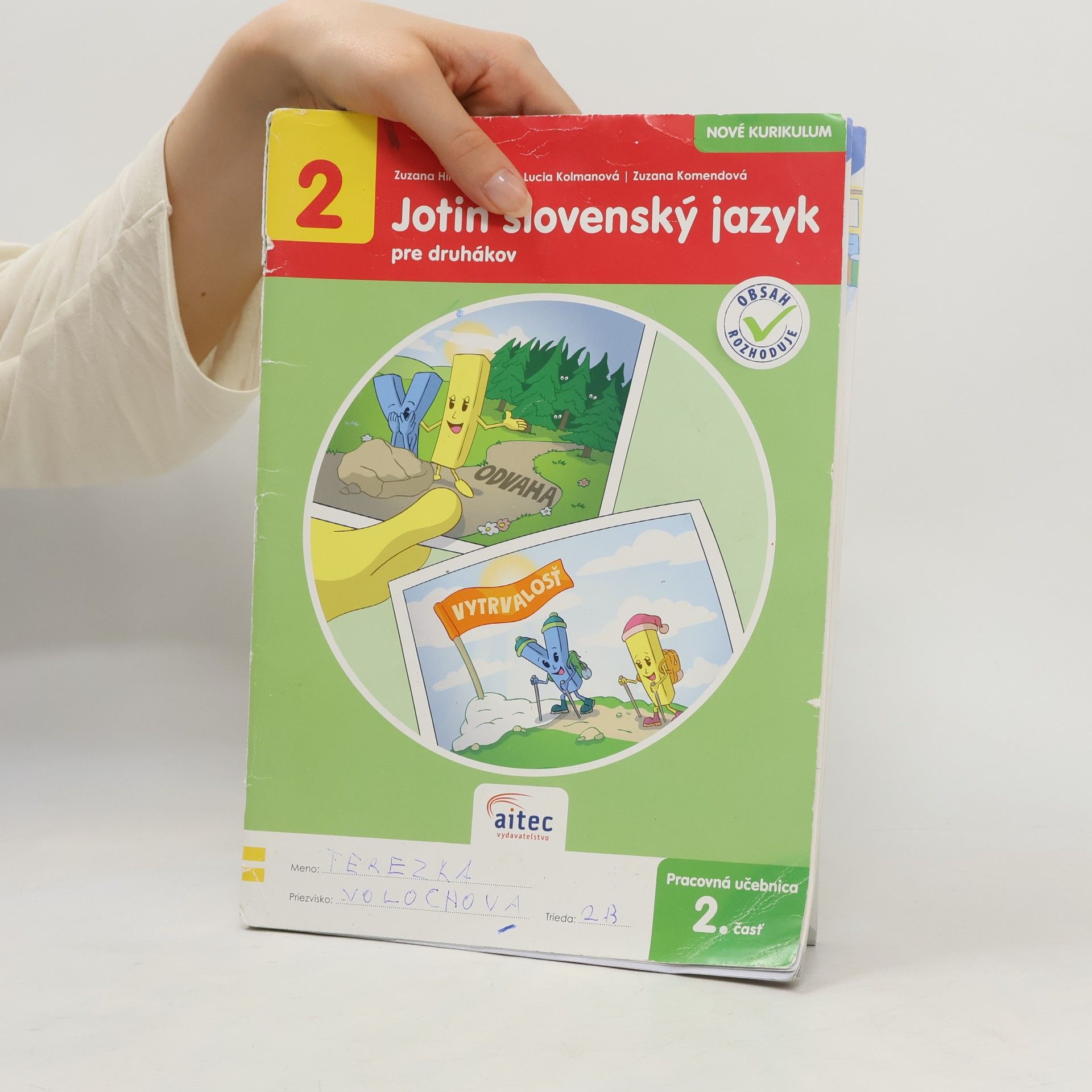 Zuzana Hirschnerová Jotin Slovenský jazyk 2