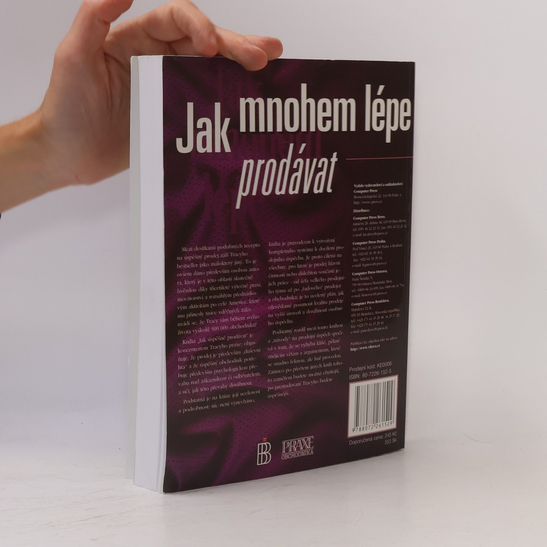 Brian Tracy Jak mnohem lépe prodávat