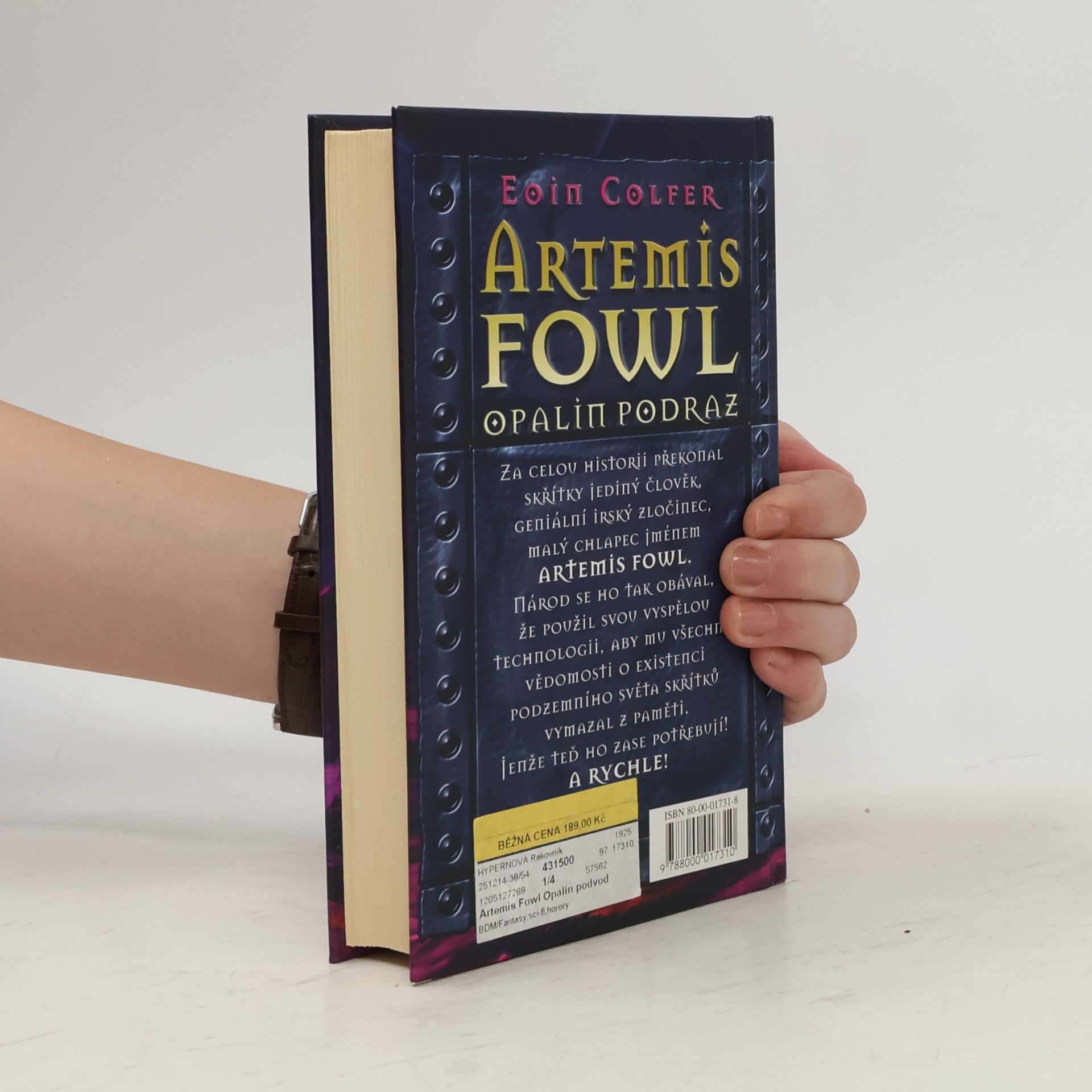 Eoin Colfer Artemis Fowl. Opalin podraz