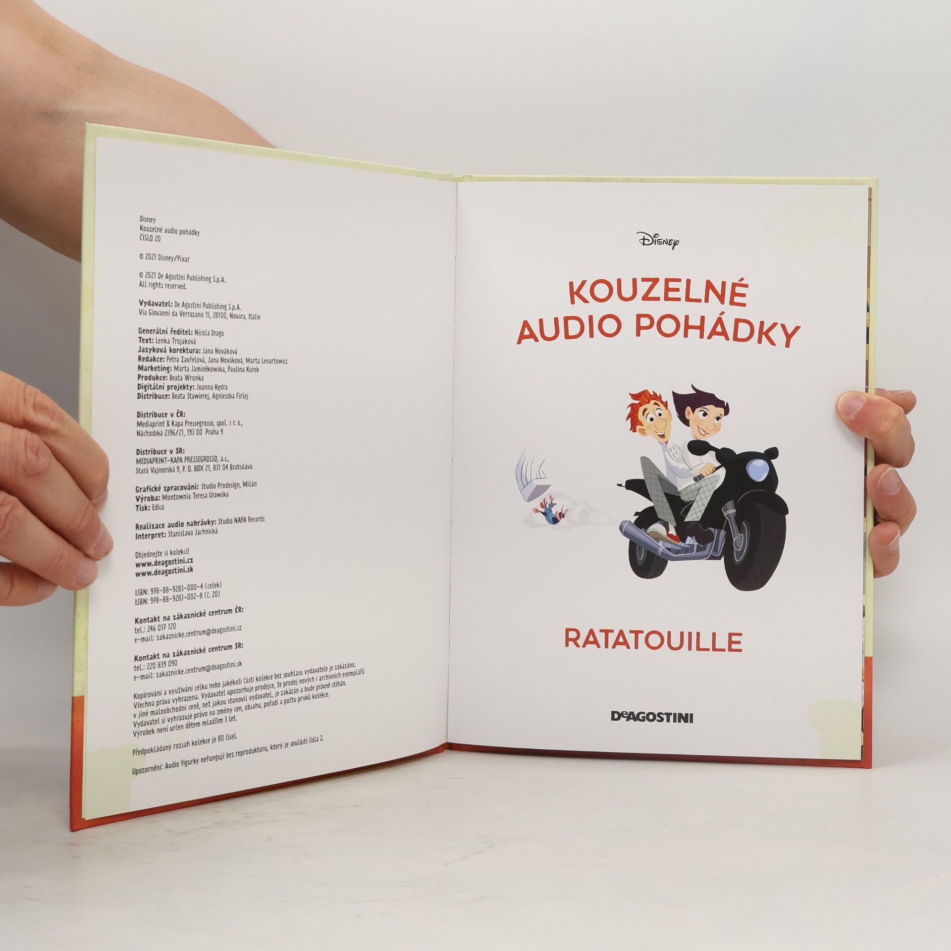 Autorenkollektiv Kouzelné audio pohádky 20. Ratatouille