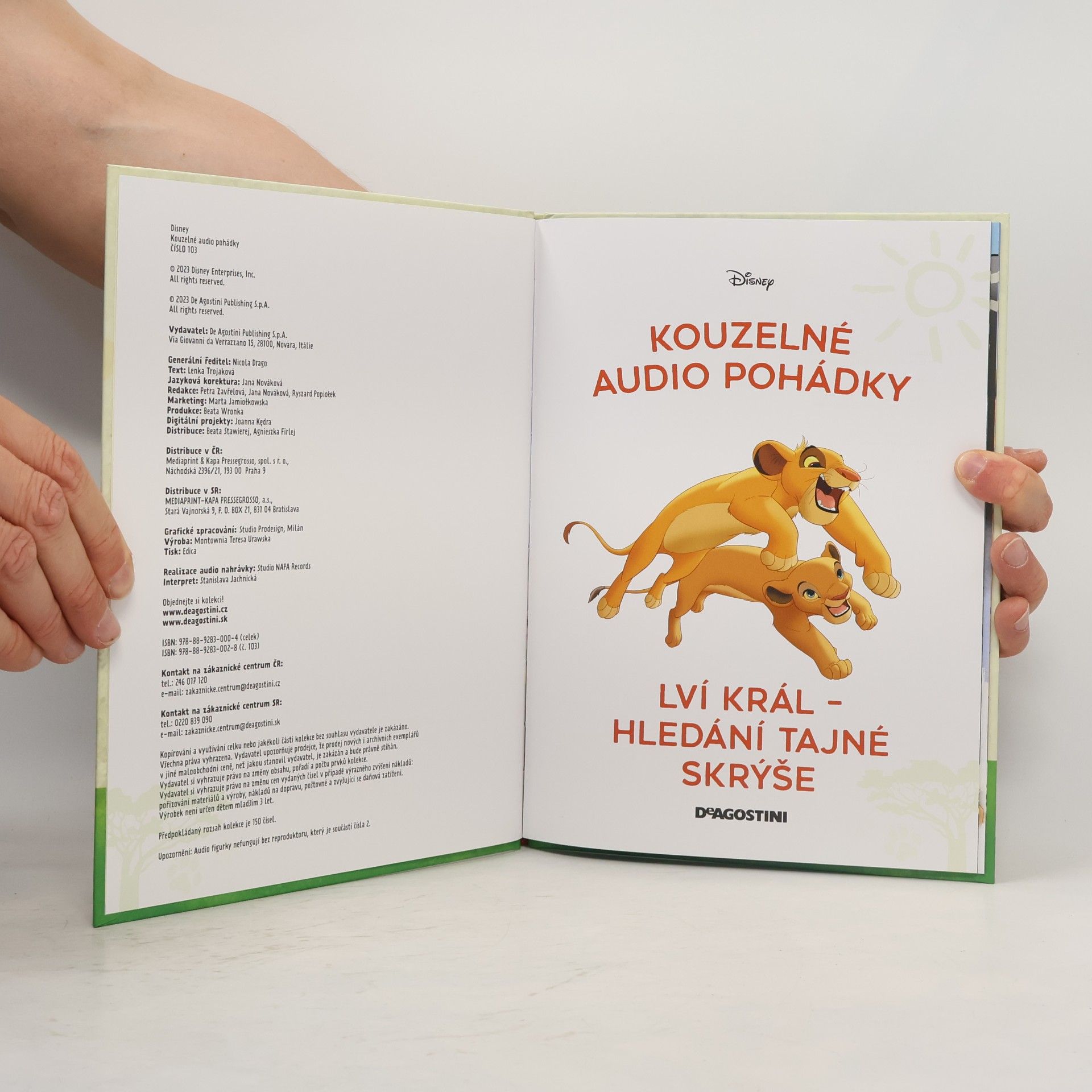 Collectif d'auteurs Kouzelné audio pohádky 103. Lví král - hledání tajné skrýše