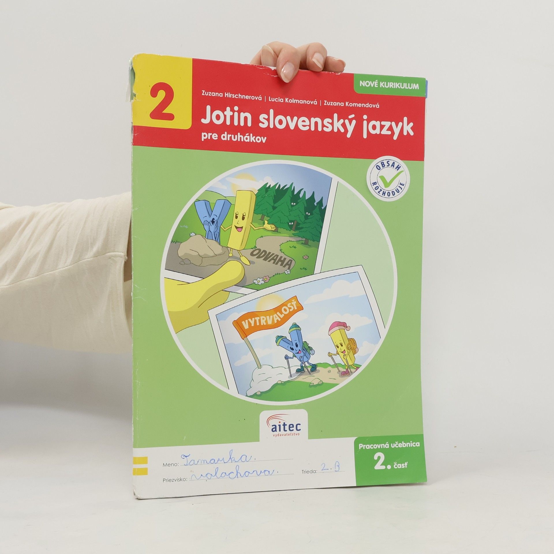 Zuzana Hirschnerová Jotin Slovenský jazyk 2