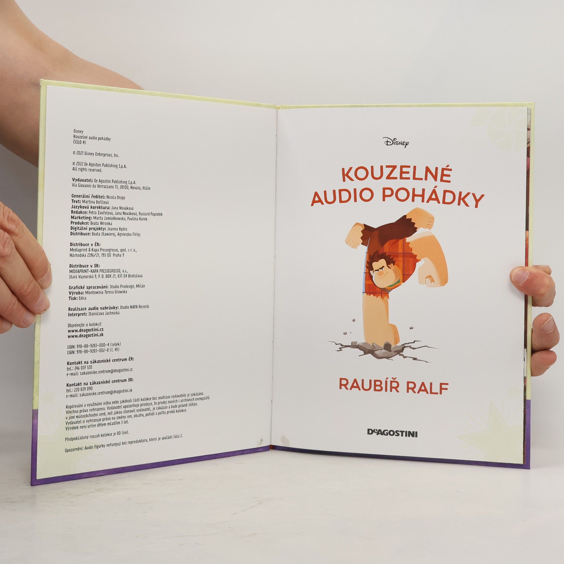 Various authors Kouzelné audio pohádky 45. Raubíř Ralf