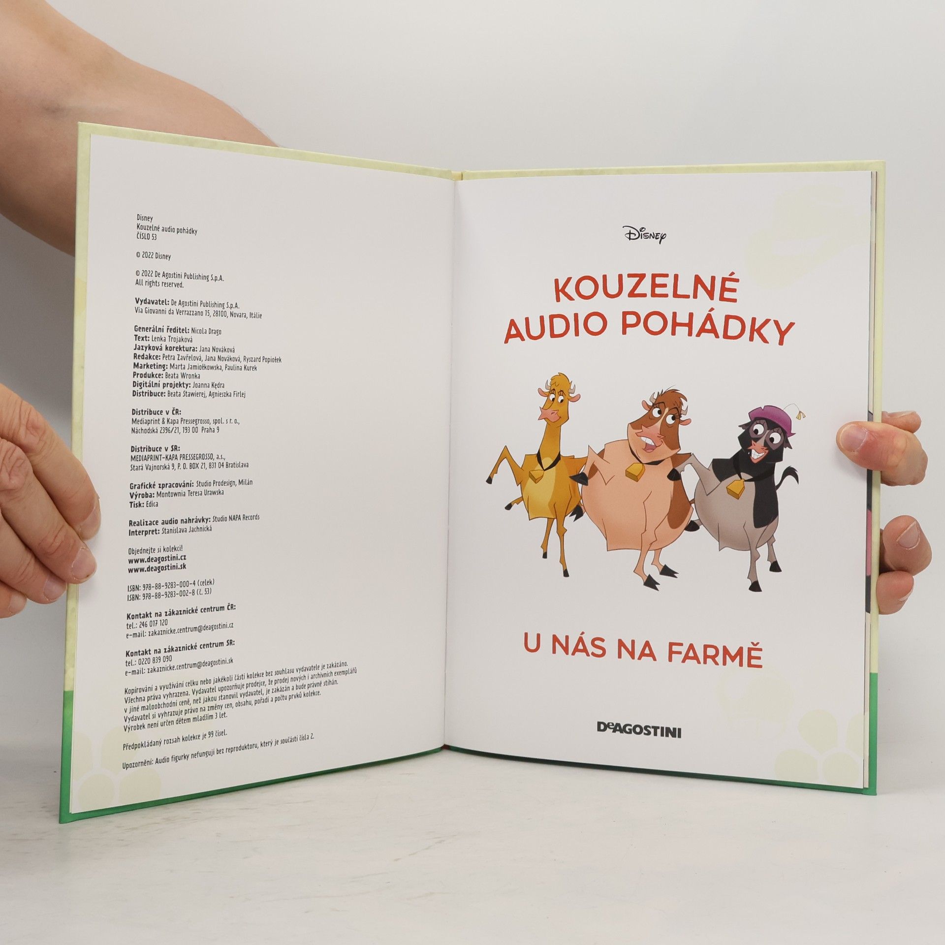 Autorenkollektiv Kouzelné audio pohádky 53. U nás na farmě