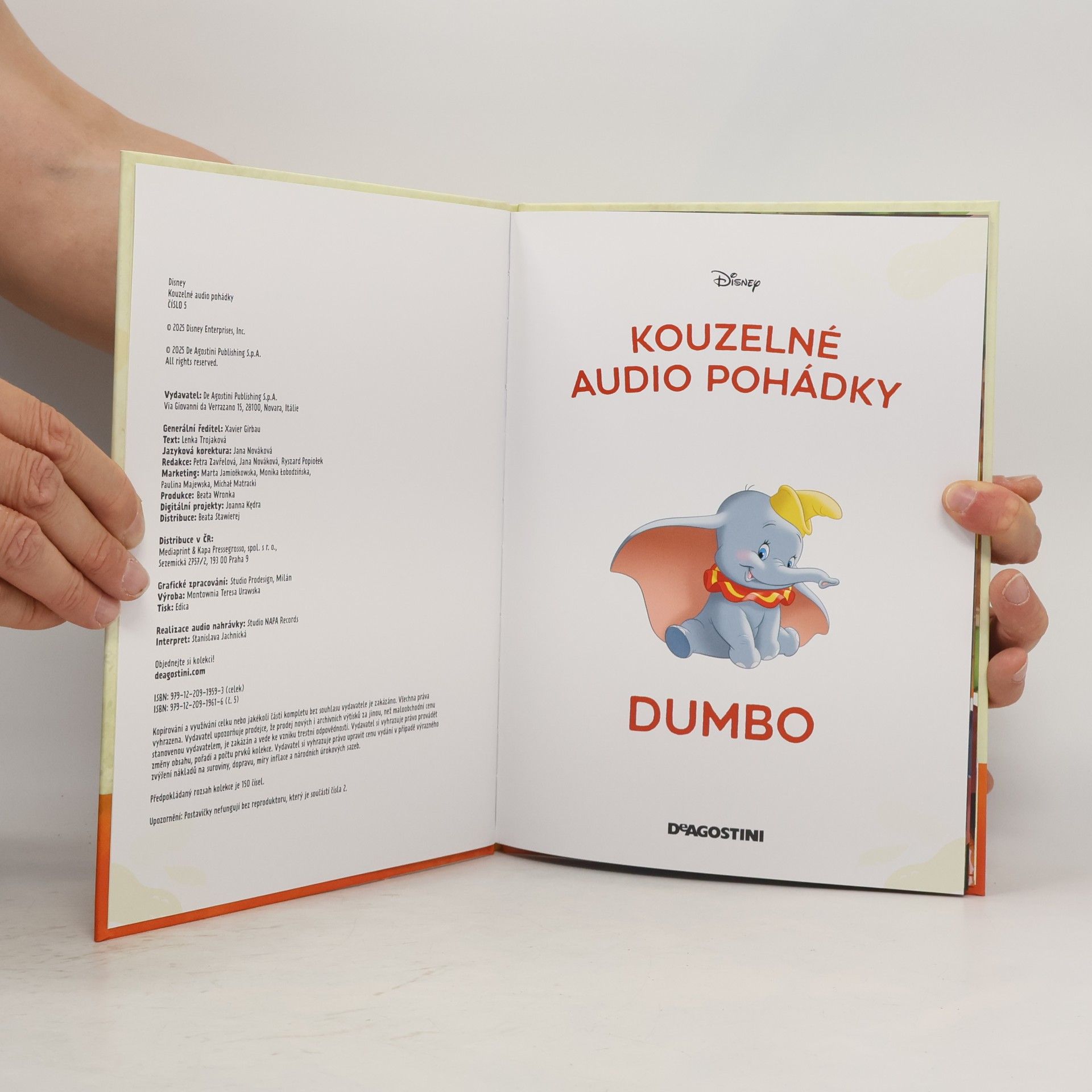 Kolektív autorov Kouzelné audio pohádky 5. Dumbo