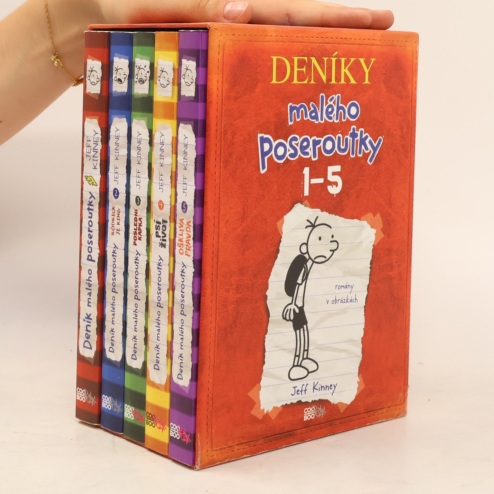 Jeff Kinney Deník malého poseroutky 1-5