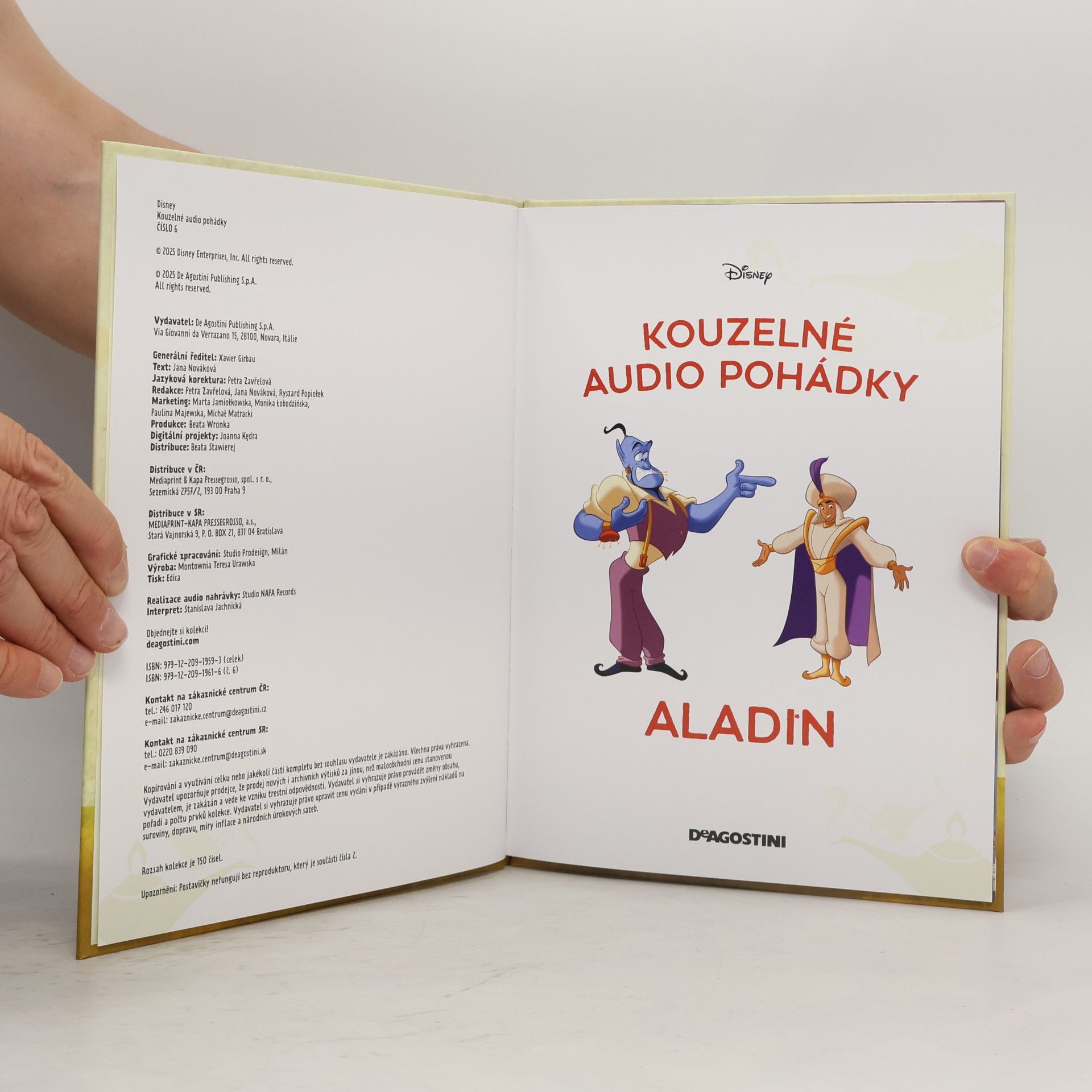 Various authors Kouzelné audio pohádky 6. Aladin