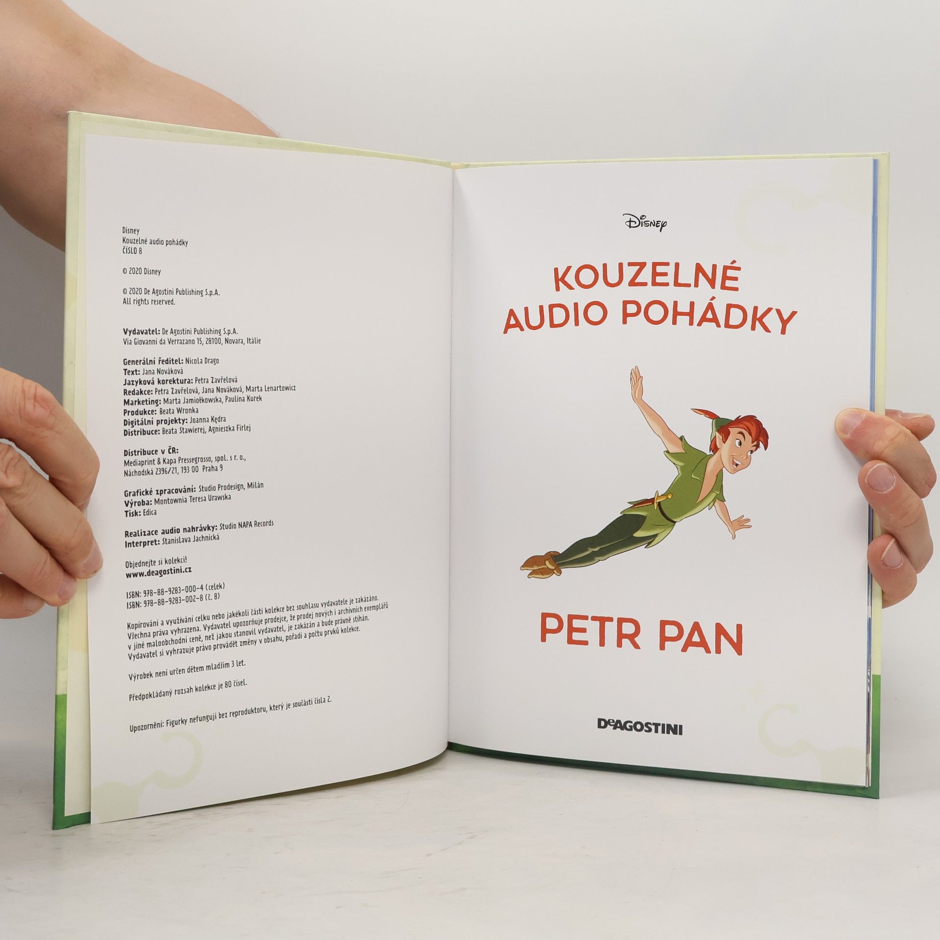 Collectif d'auteurs Kouzelné audio pohádky 8. Petr Pan