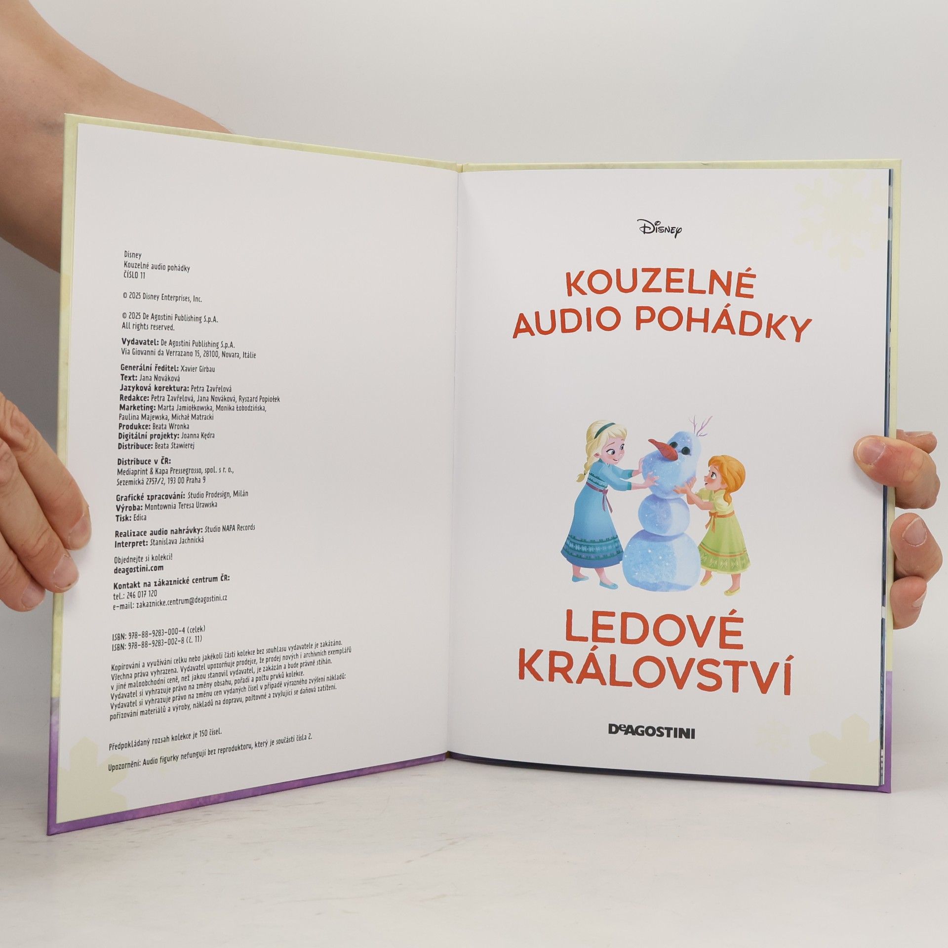 Autores varios Kouzelné audio pohádky 11. Ledové království
