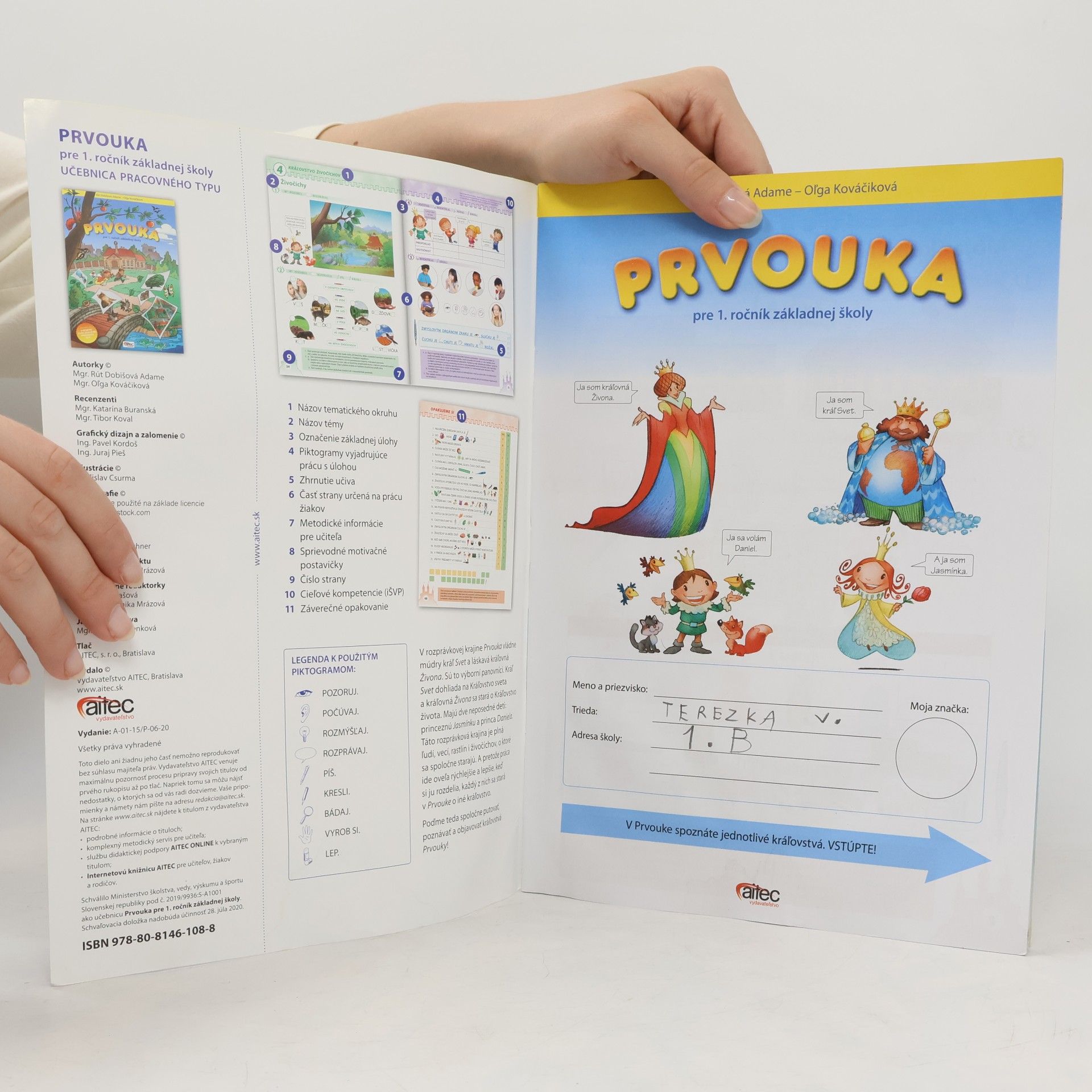 Rút Dobišová Adame  Prvouka pre 1. ročník základnej školy