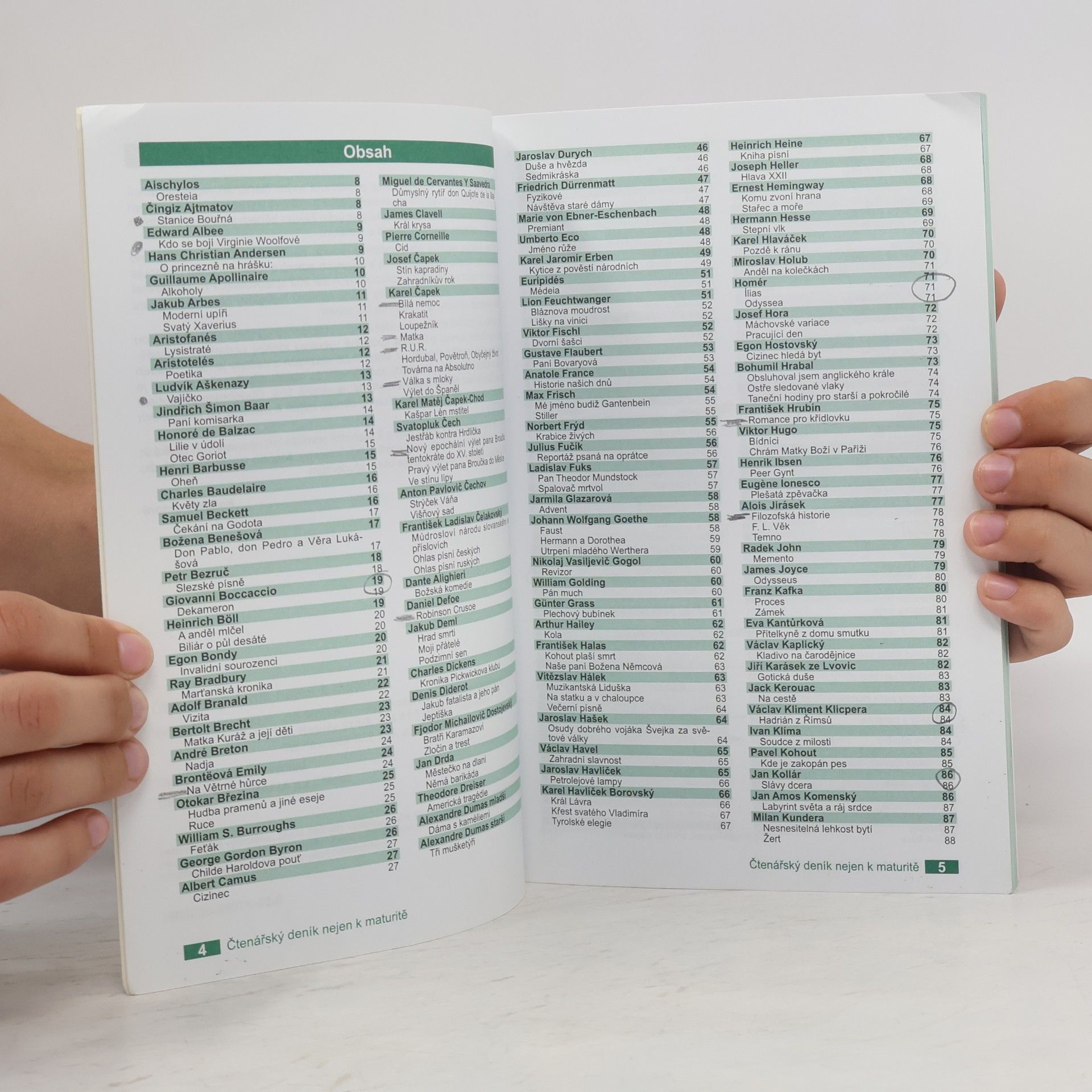 Kolektiv autorů Čtenářský deník nejen k maturitě