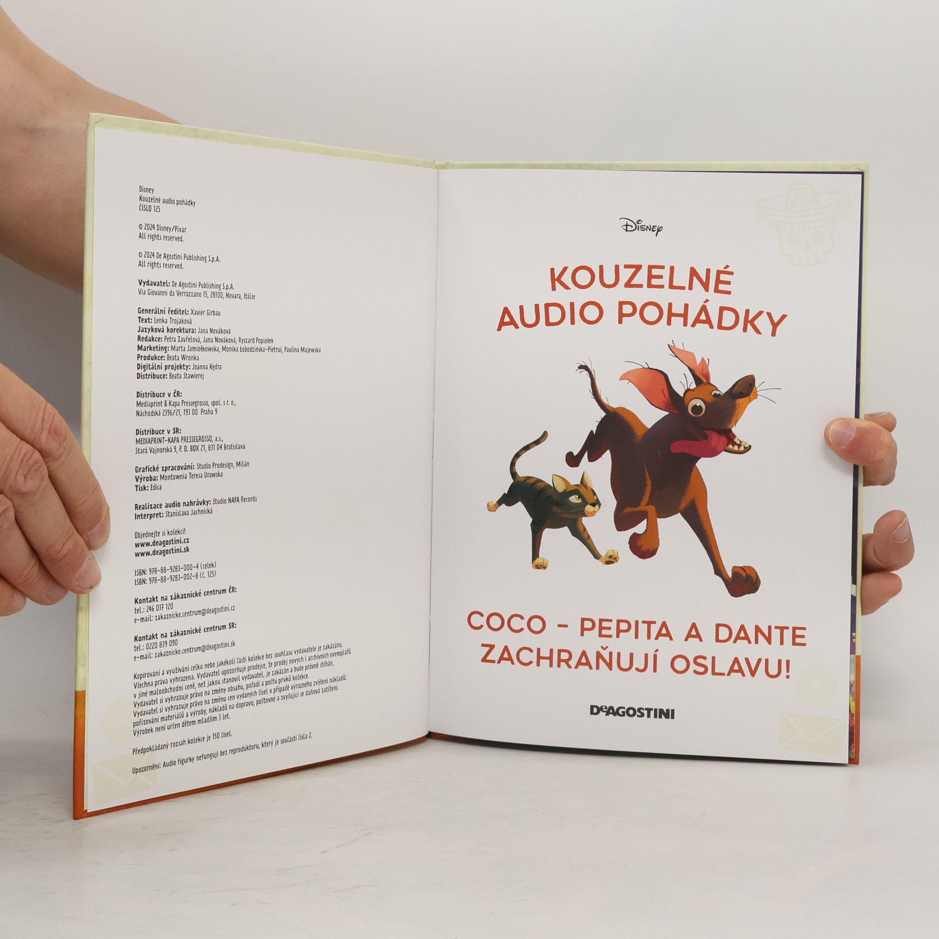 Autorenkollektiv Kouzelné audio pohádky 125. Coco. Pepita a Dante zachraňují oslavu!