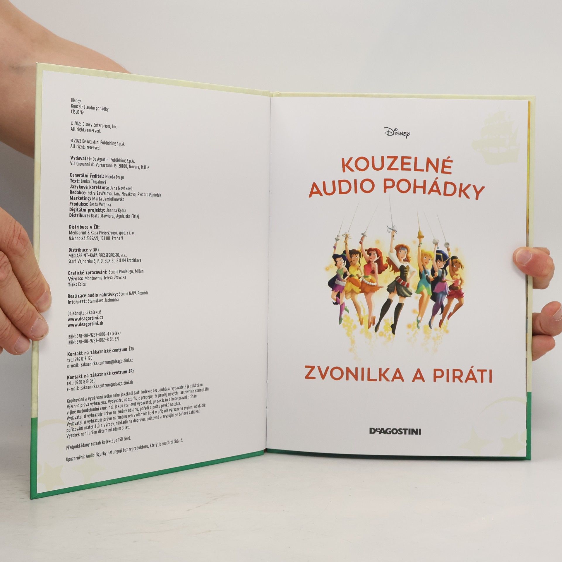 Kolektiv autorů Kouzelné audio pohádky 97. Zvonilka a piráti