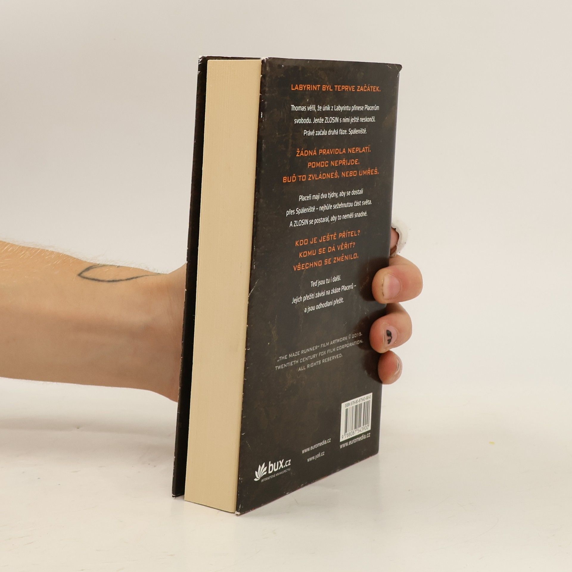 James Dashner Labyrint 2. Spáleniště: zkouška