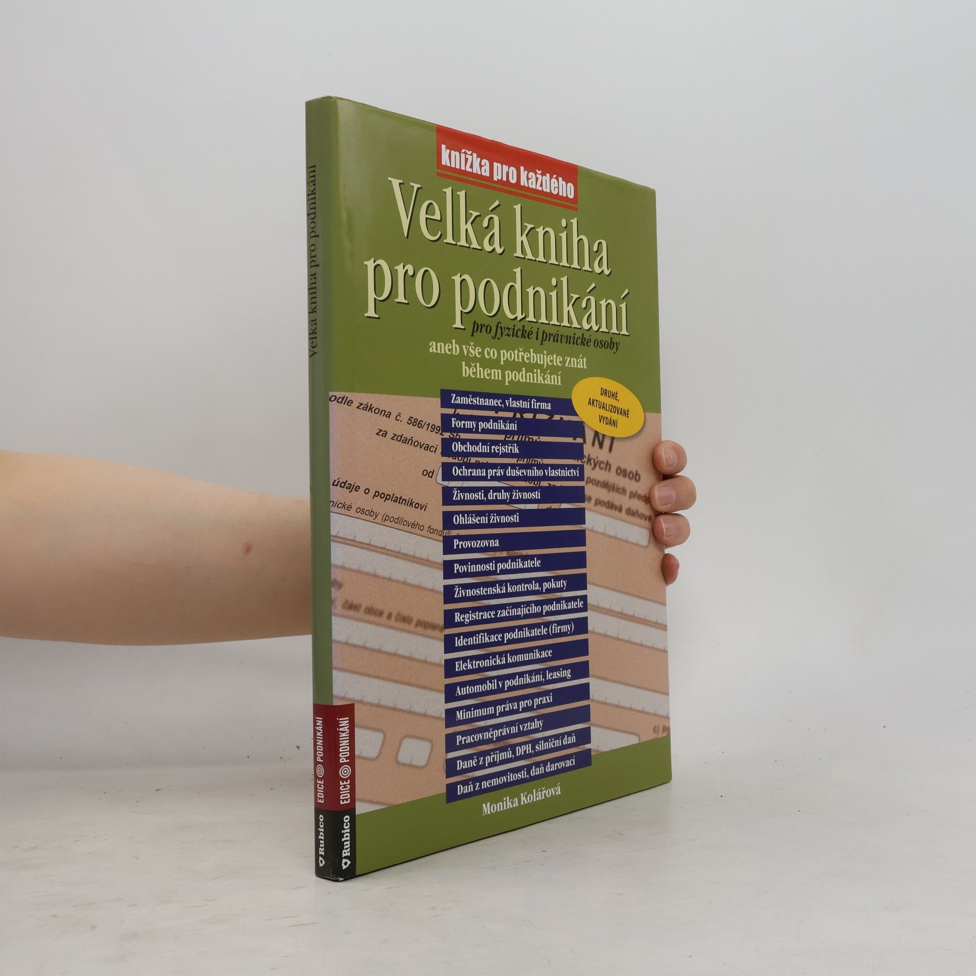 Monika Kolářová Velká kniha pro podnikání