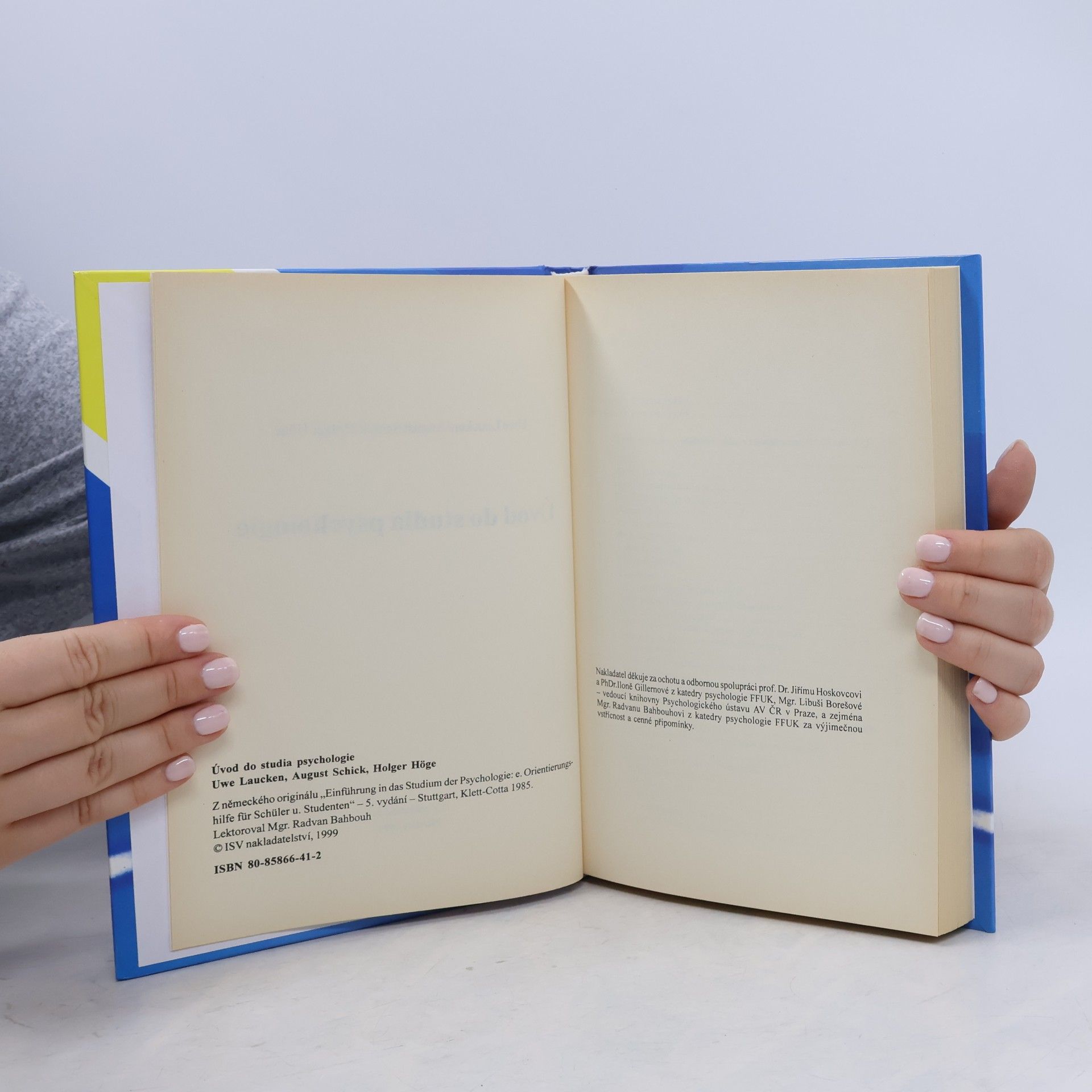 Kolektív autorov Úvod do studia psychologie