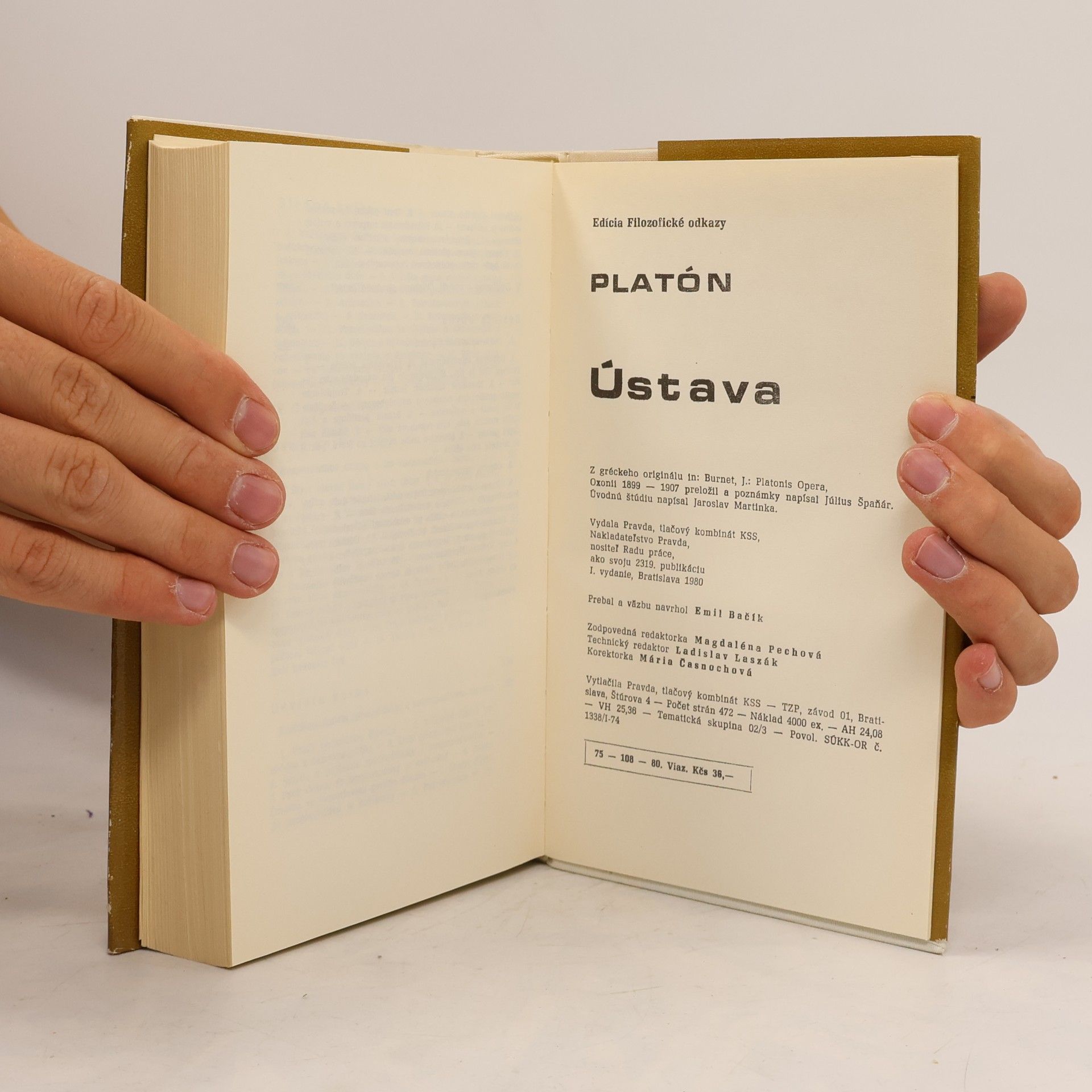 Plato Ústava