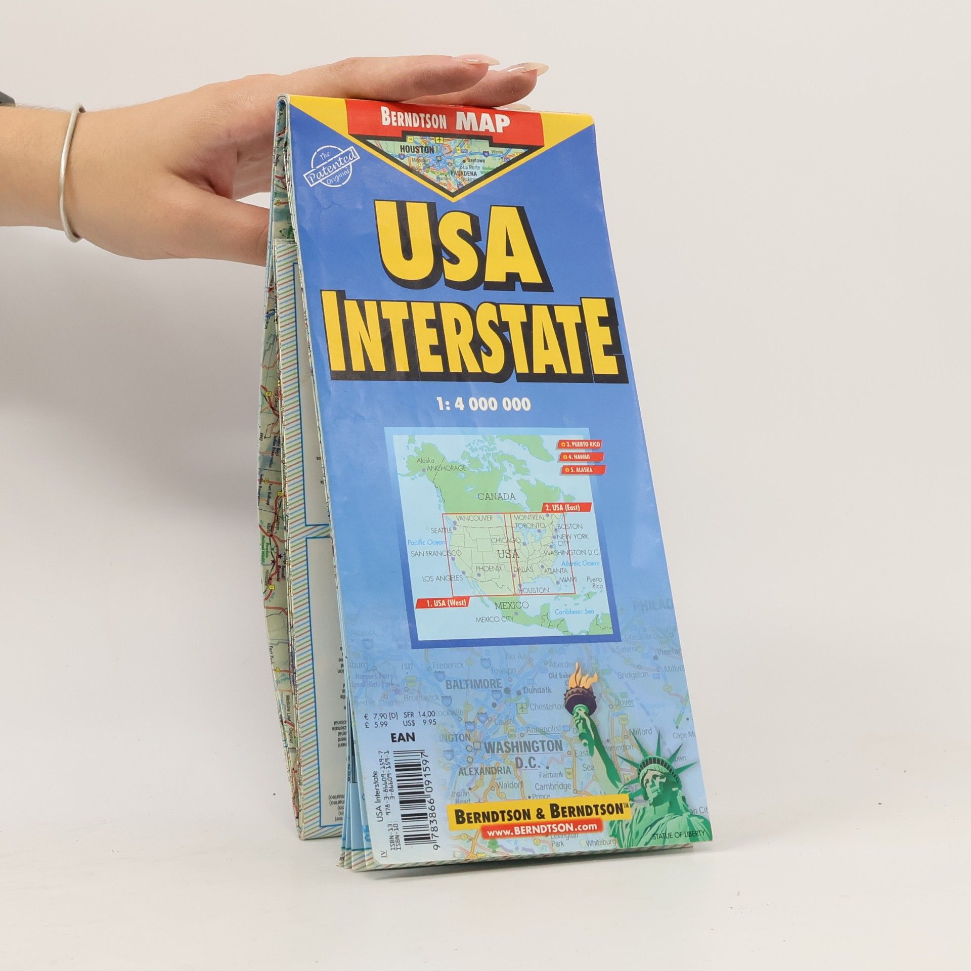 Berndtson Maps - 4: USA Interstate