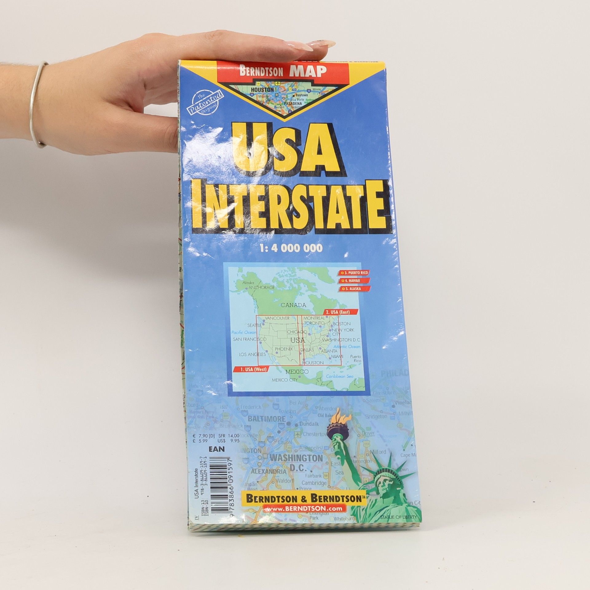 Berndtson Maps - 4: USA Interstate