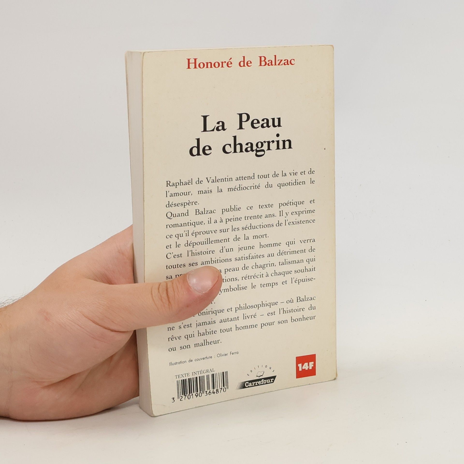Honoré de Balzac La peau de chagrin