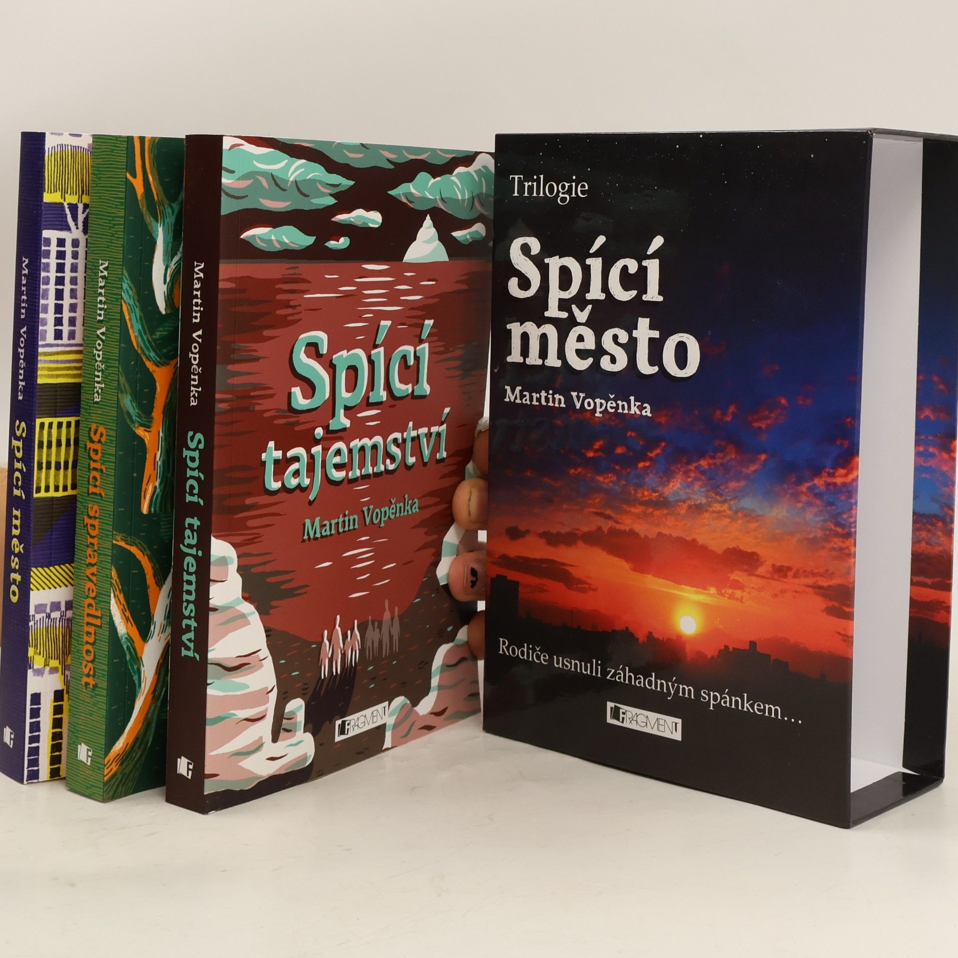 Martin Vopěnka Trilogie Spící město - box