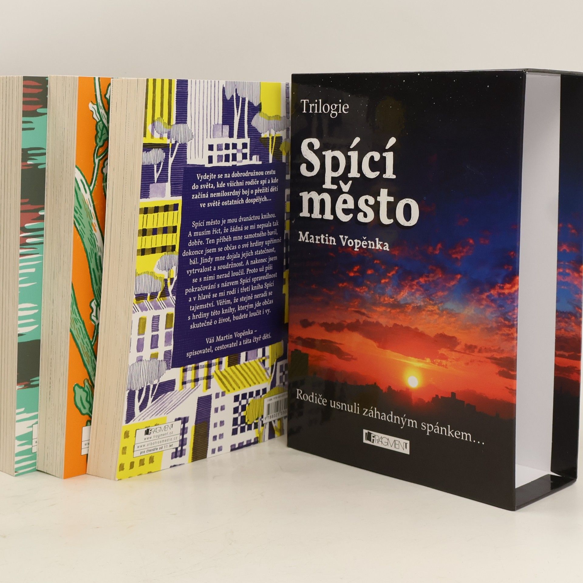 Martin Vopěnka Trilogie Spící město - box