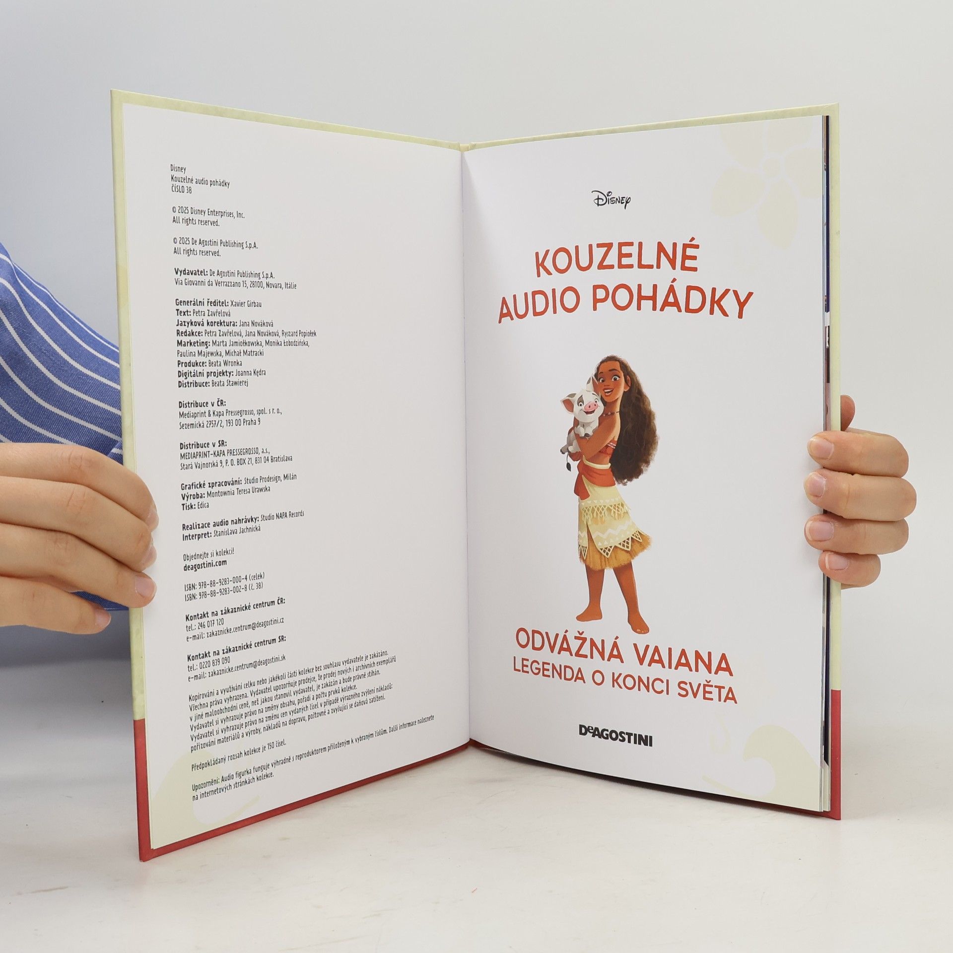 Kolektív autorov Kouzelné audio pohádky 38. Odvážná Vaiana. Legenda o konci světa