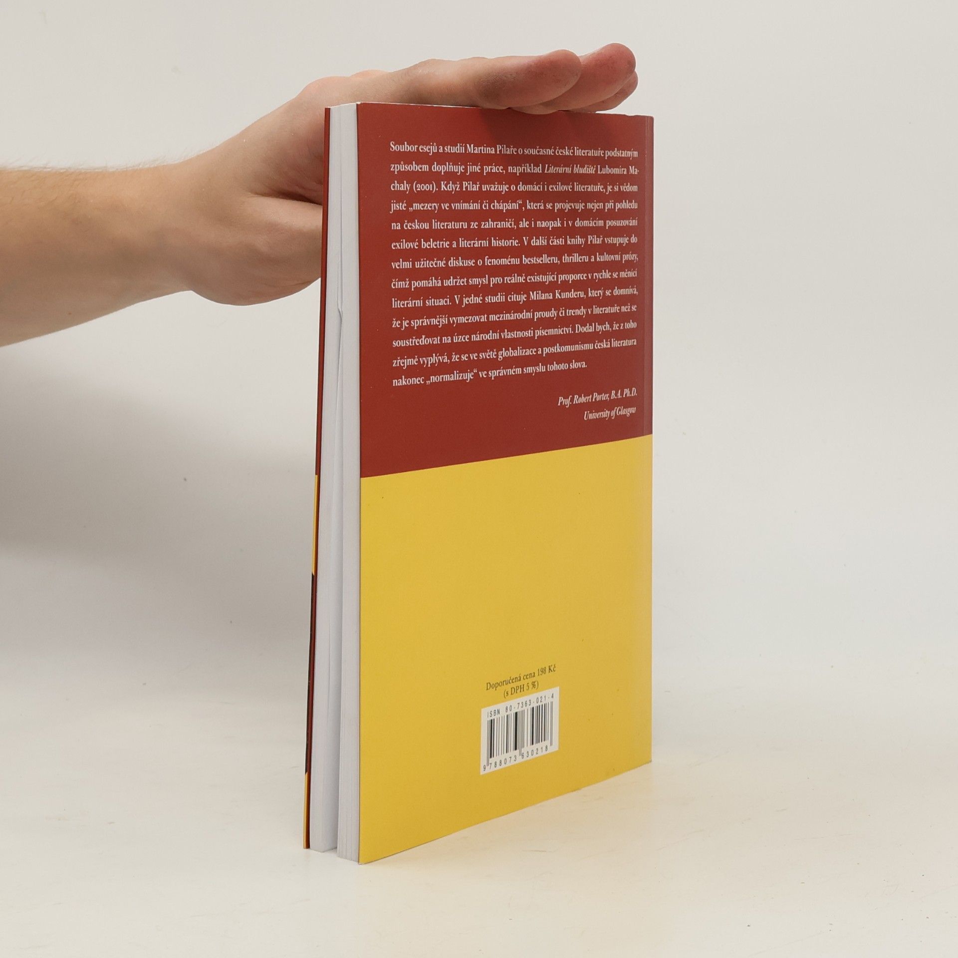 Martin Pilař Vrabec v hrsti aneb Klišé v literatuře
