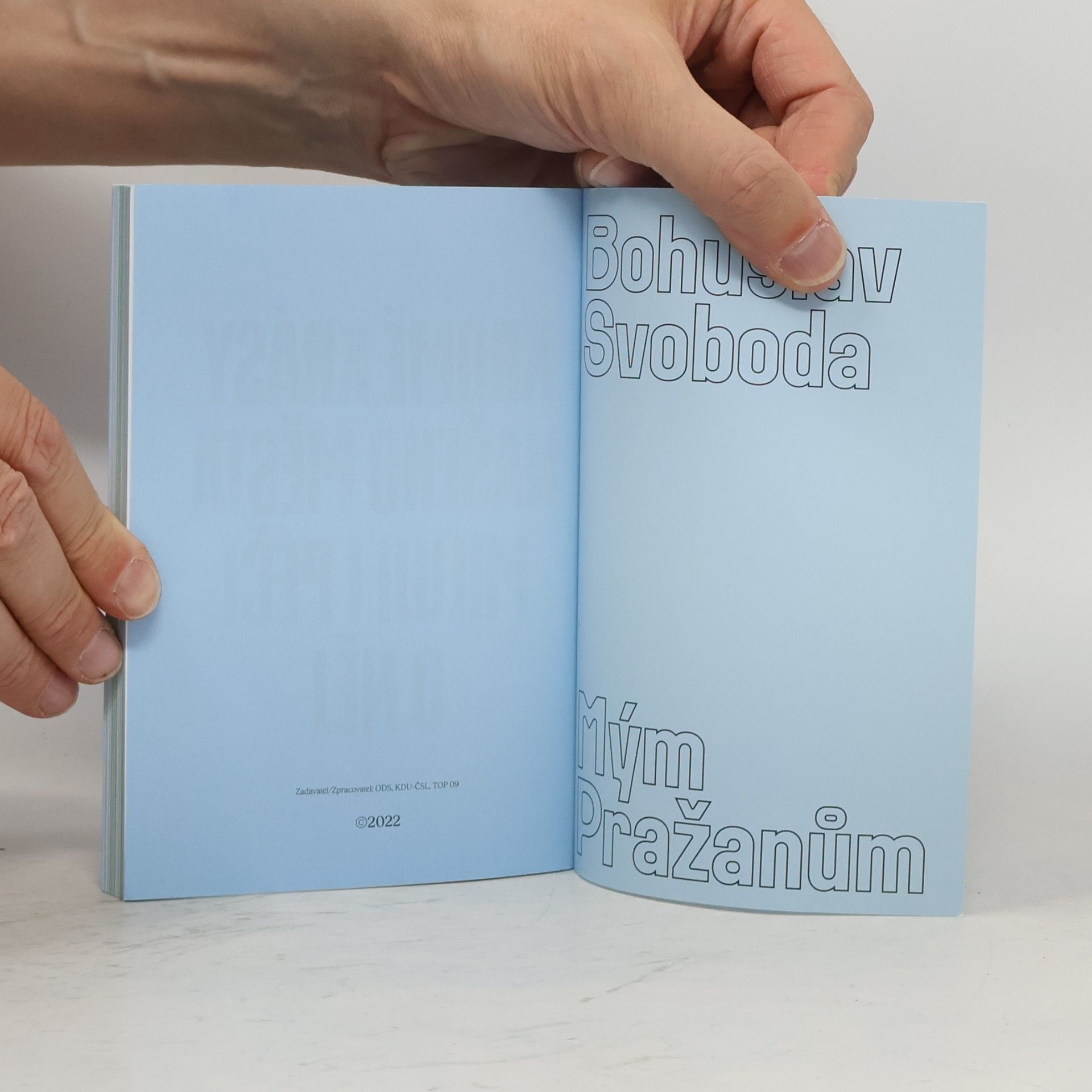 Bohuslav Svoboda Mým Pražanům