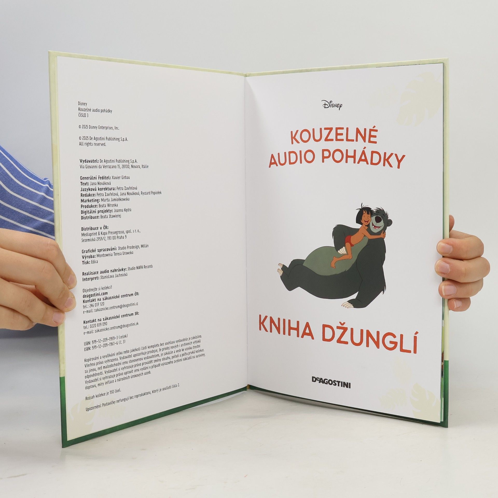 Collectif d'auteurs Kouzelné audio pohádky 3. Kniha džunglí
