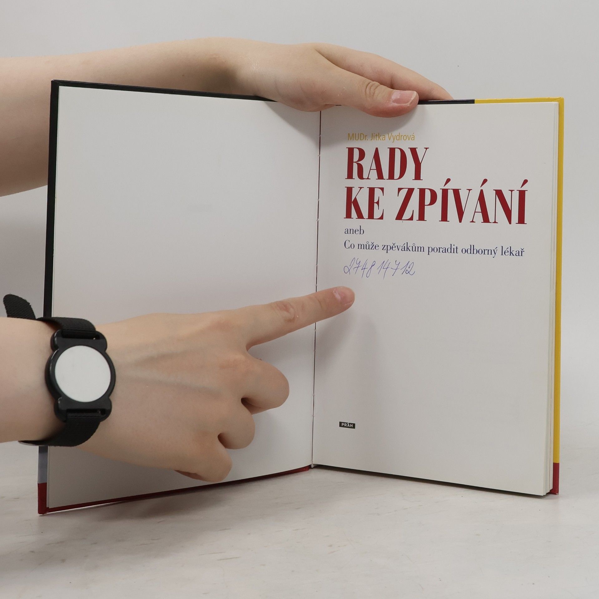 Jitka Vydrová Rady ke zpívání