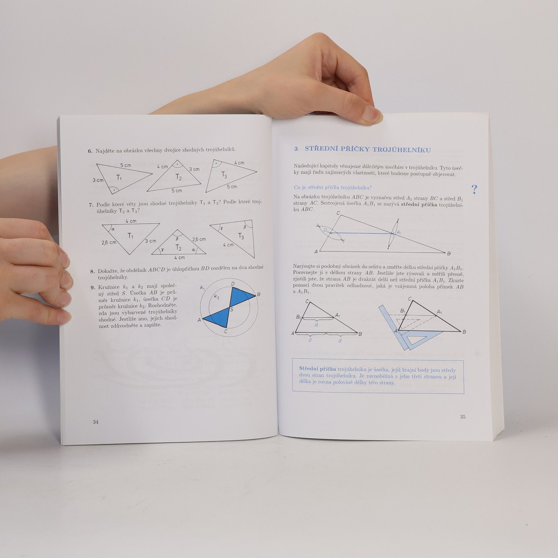 Jiří Herman Matematika - Trojúhelníky a čtyřúhelníky