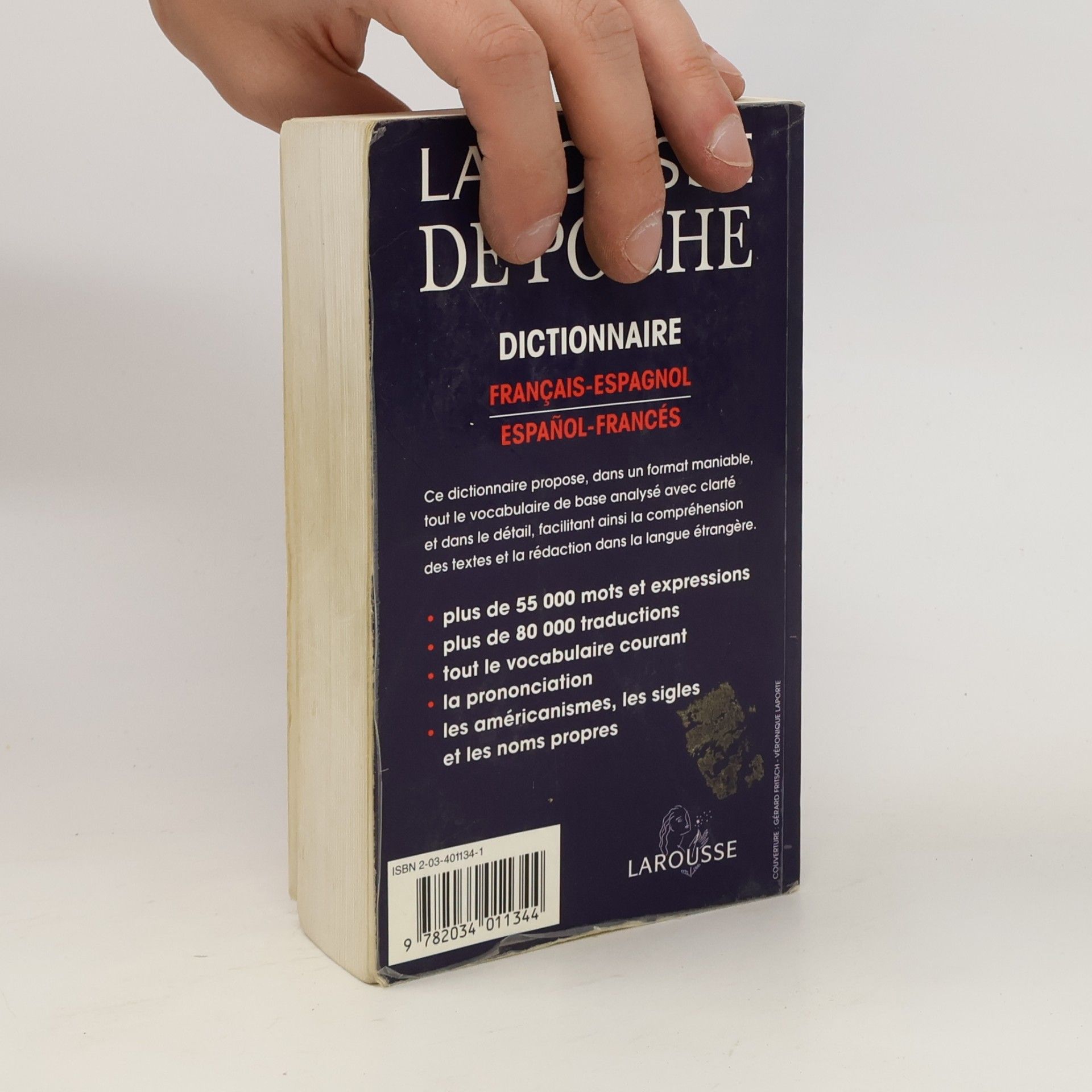 Larousse de poche dictionnaire français-espagnol, espagnol-français